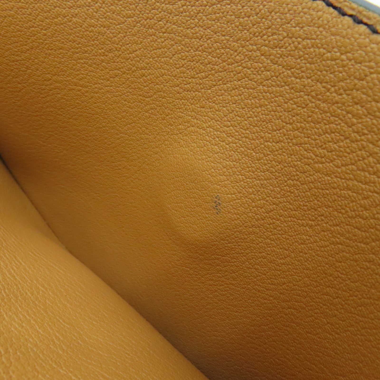 HERMES Evercolor皮革Opli 24银扣肩背袋黑色