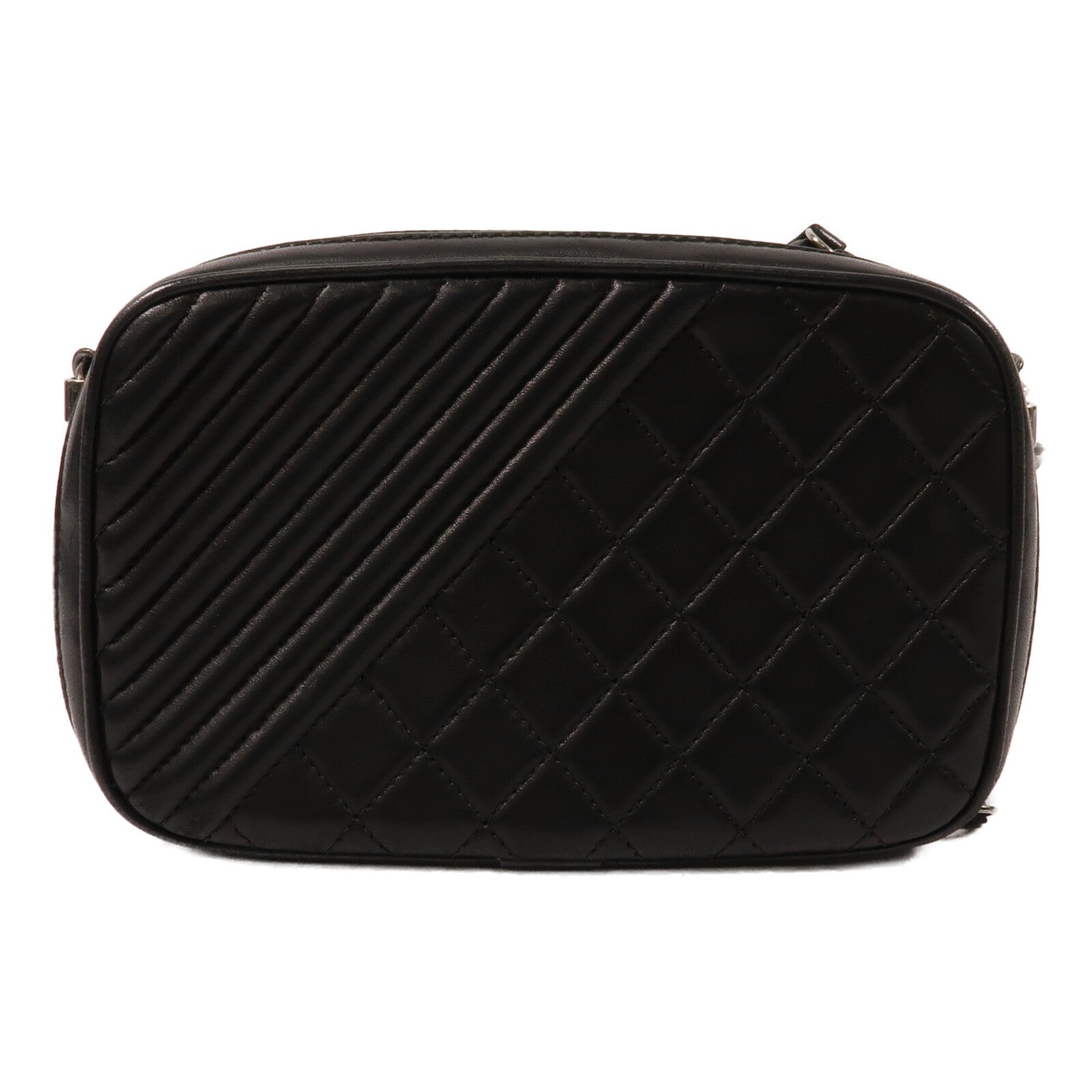 CHANEL 牛皮皮革Coco Boy Camera Bag鏈帶肩背袋