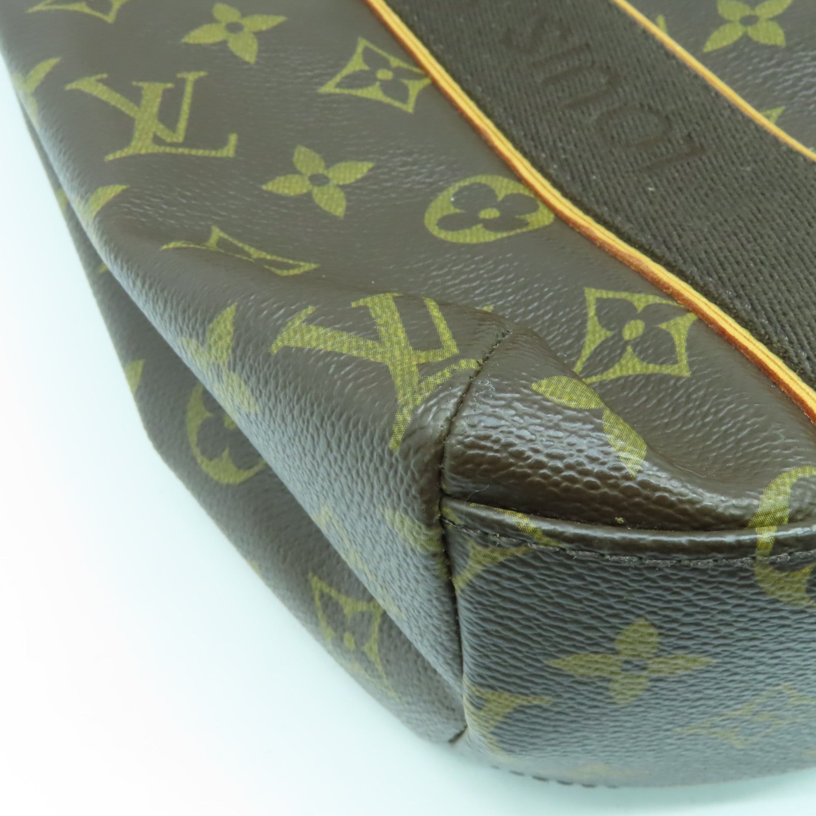 LOUIS VUITTON 【激減優惠】Monogram Cabas Beaubourg金扣肩背袋啡色