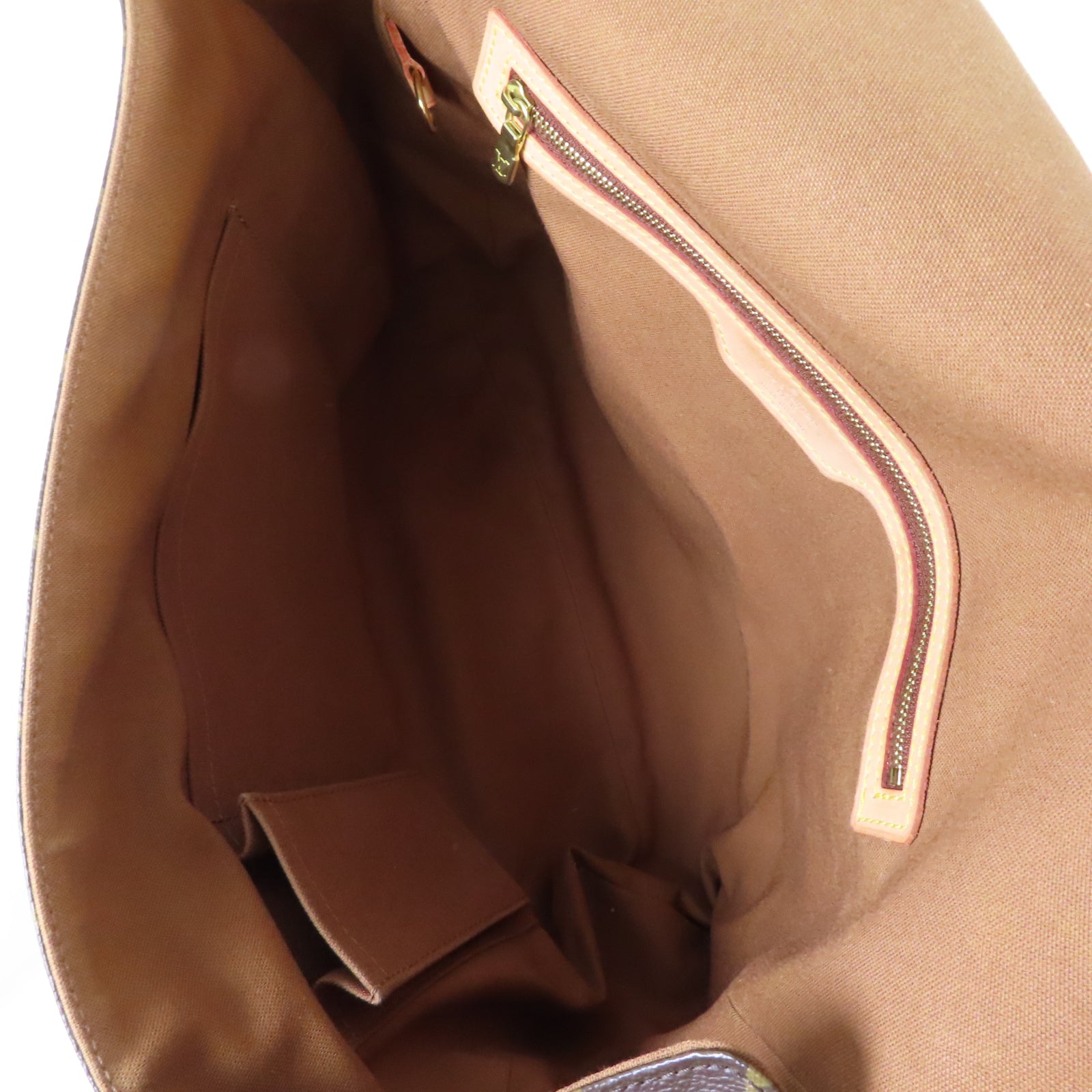 LOUIS VUITTON 【激減優惠】Monogram Shoulder Bag金扣肩背袋啡色