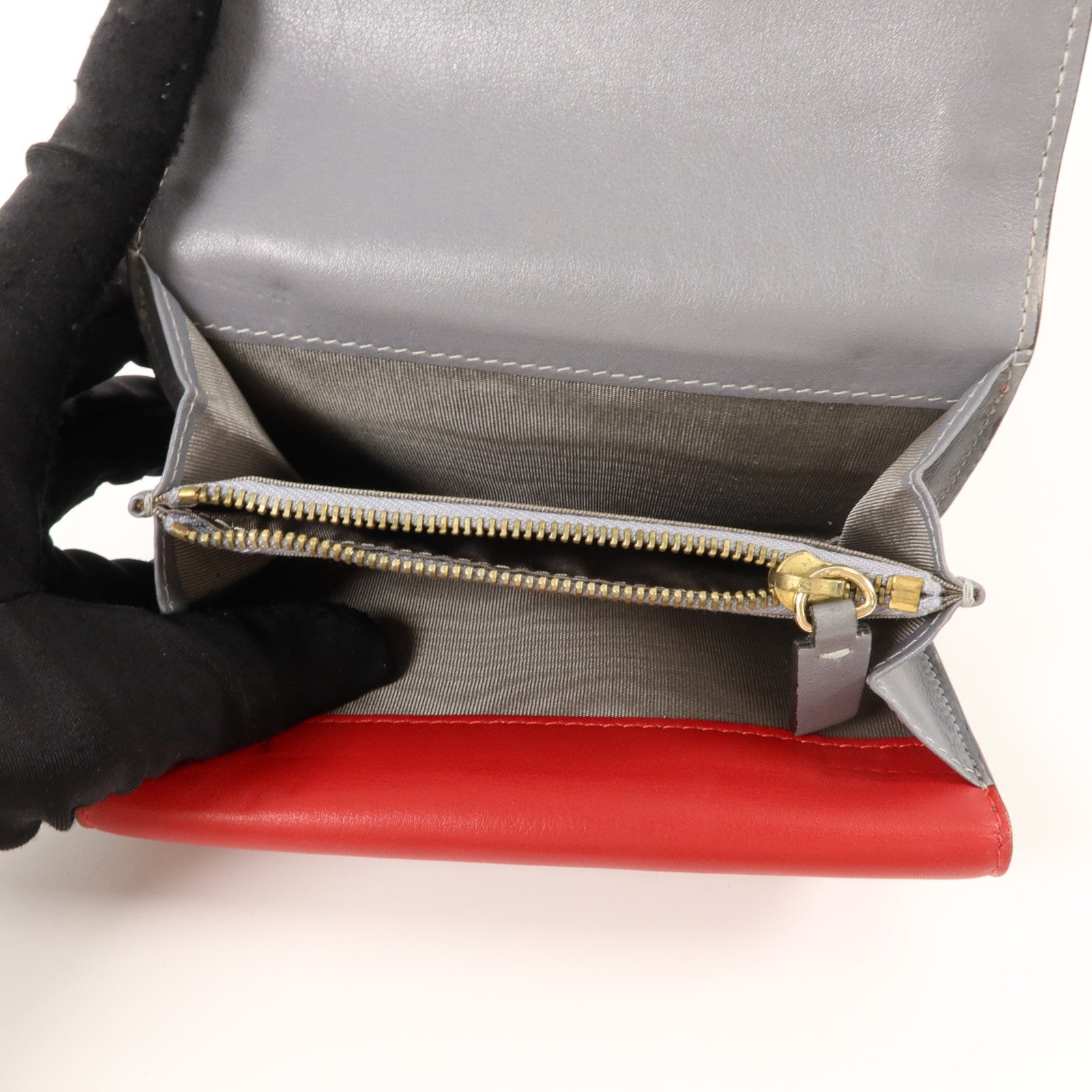 Valentino 牛皮皮革Rockstud Wallet錢包