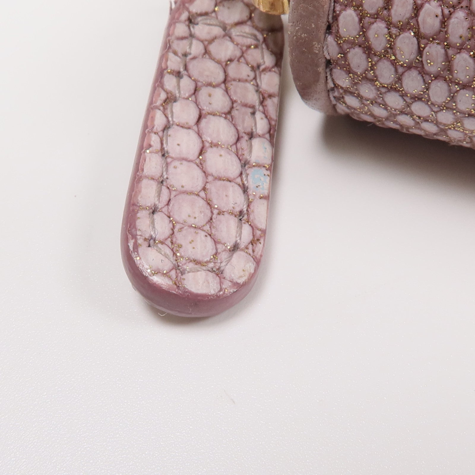 CHANEL 【激減優惠】蜥蝪皮革Long Wallet金扣長錢包