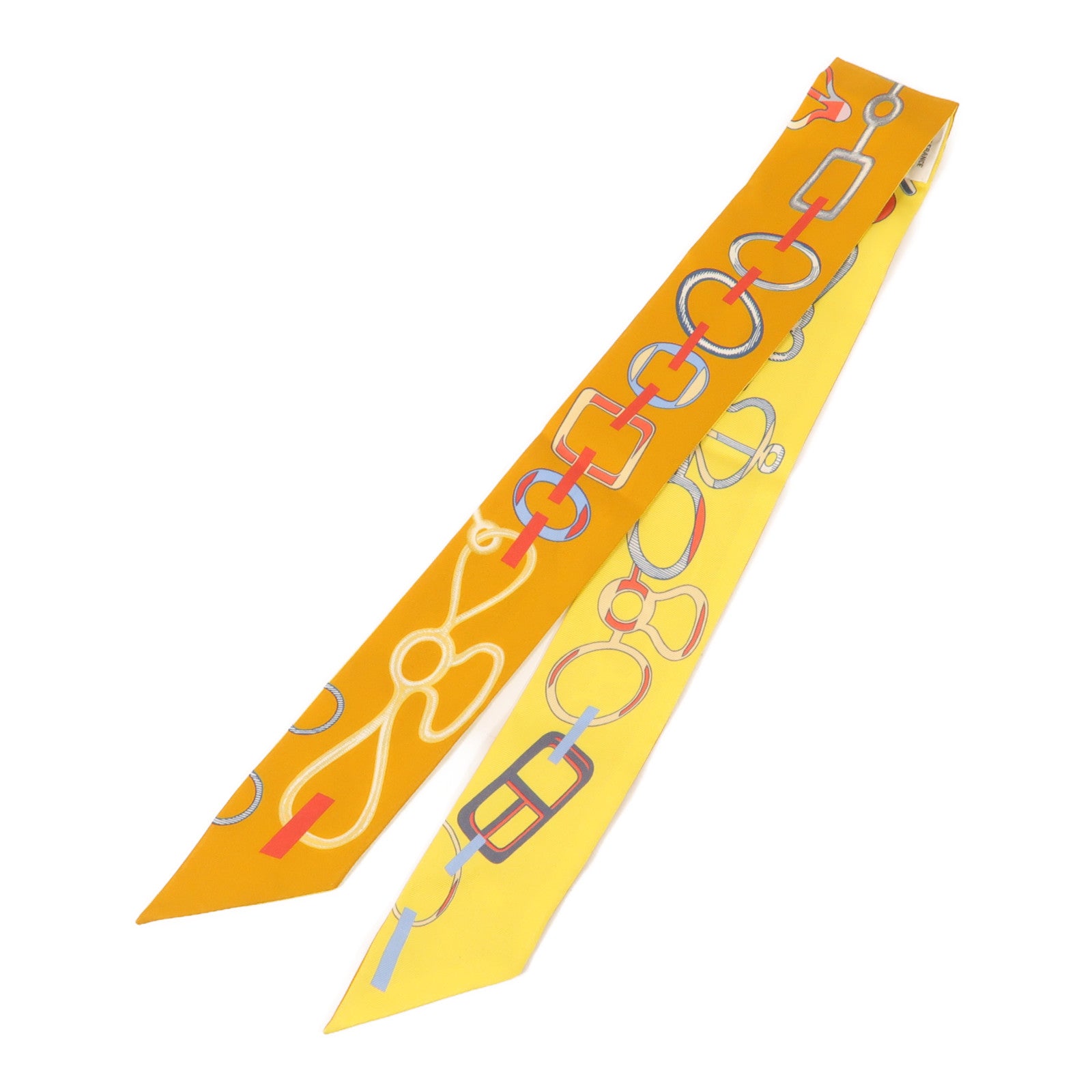 HERMES 【激減優惠】絲質Twilly絲巾