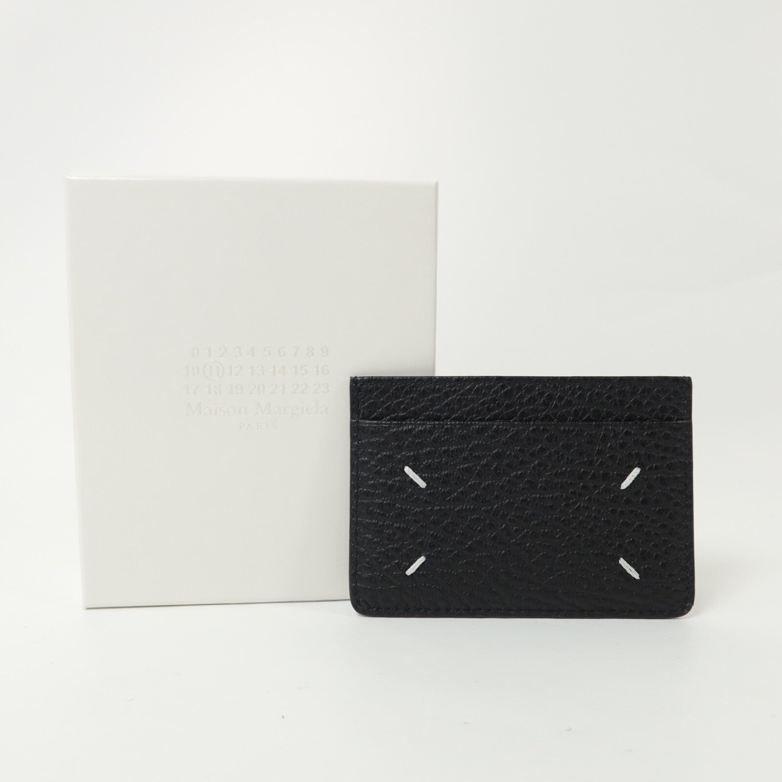 SELECTION 牛皮皮革Four Stitches Business卡片套