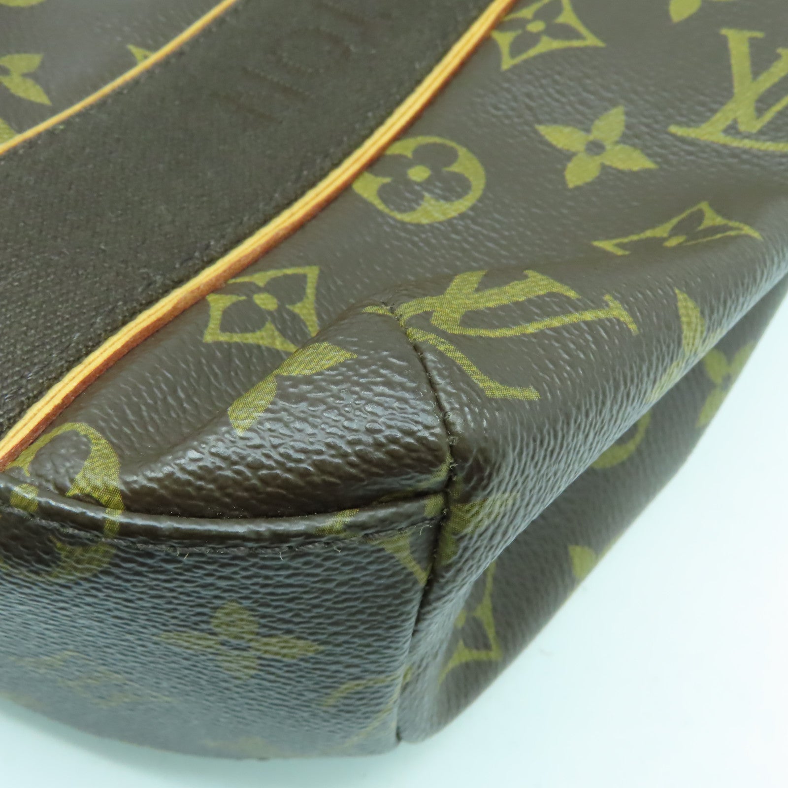LOUIS VUITTON 【激減優惠】Monogram Cabas Beaubourg金扣肩背袋啡色