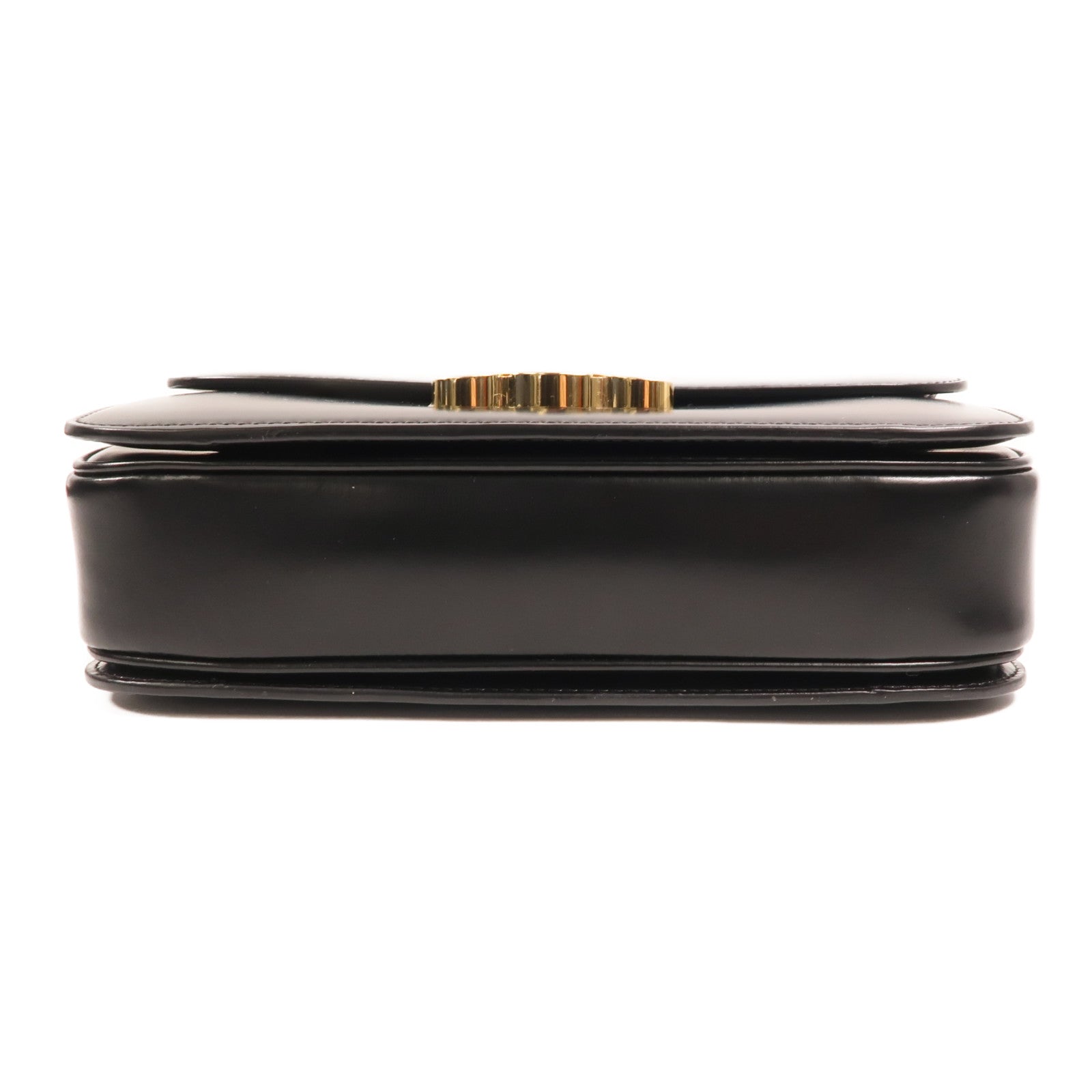 CELINE 牛皮皮革Triomphe金扣肩背袋