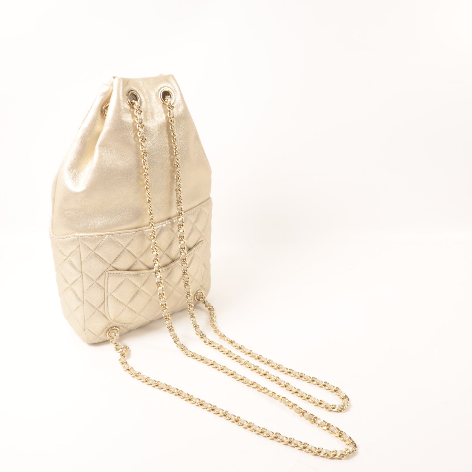 CHANEL 羊皮皮革Backpack背包