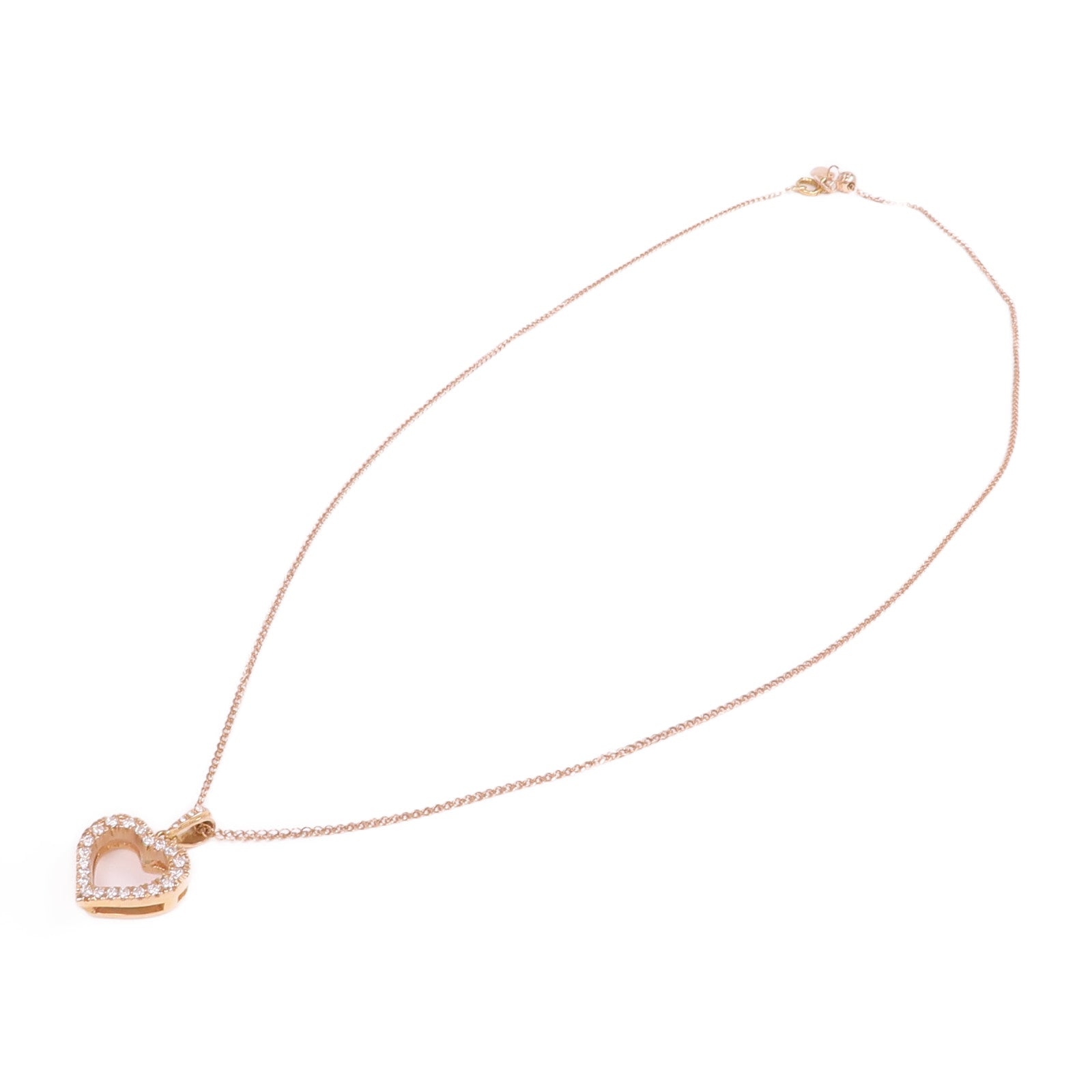 JEWELRY 18K玫瑰金Diamond Necklace鑽石項鍊