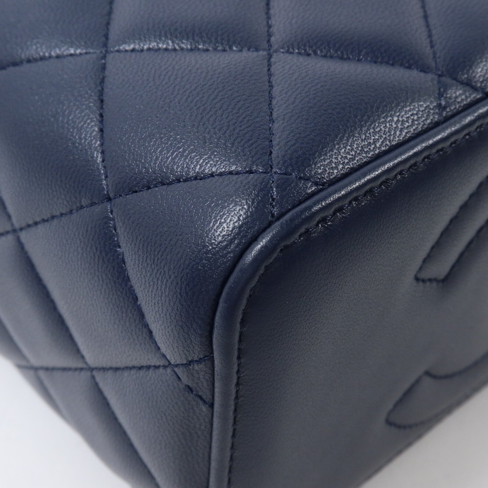 CHANEL 羊皮皮革Vanity Case手挽肩背兩用袋
