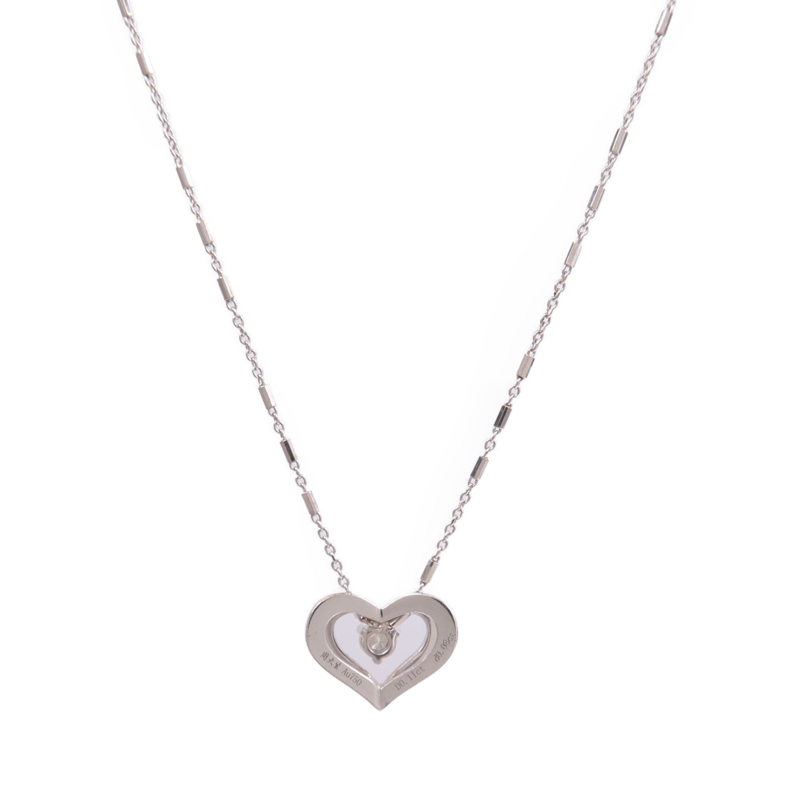 JEWELRY 【激減優惠】18K白金Diamond Necklace鑽石項鍊