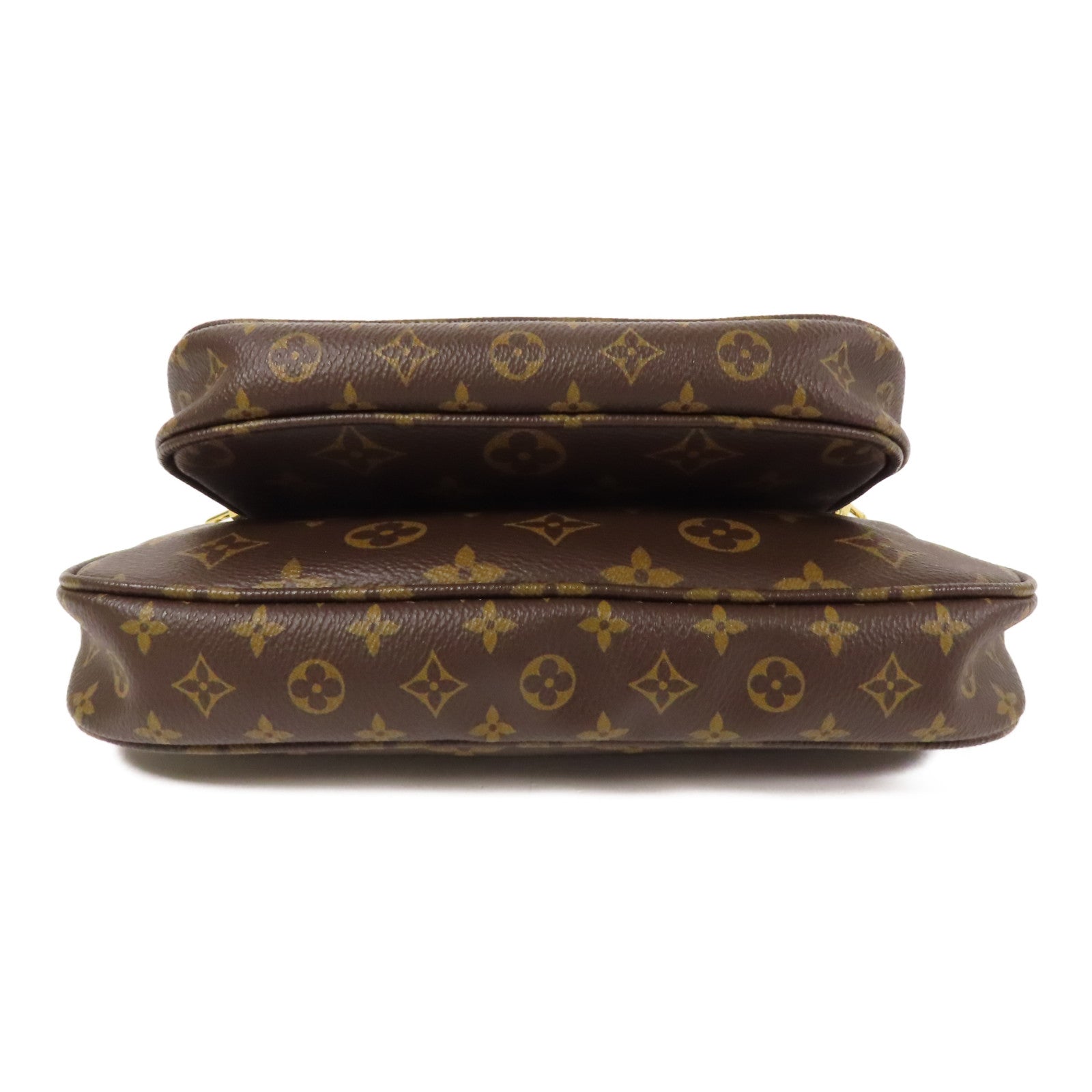 LOUIS VUITTON Monogram Multi Pochette Accessoires Bag金扣手挽肩背兩用袋