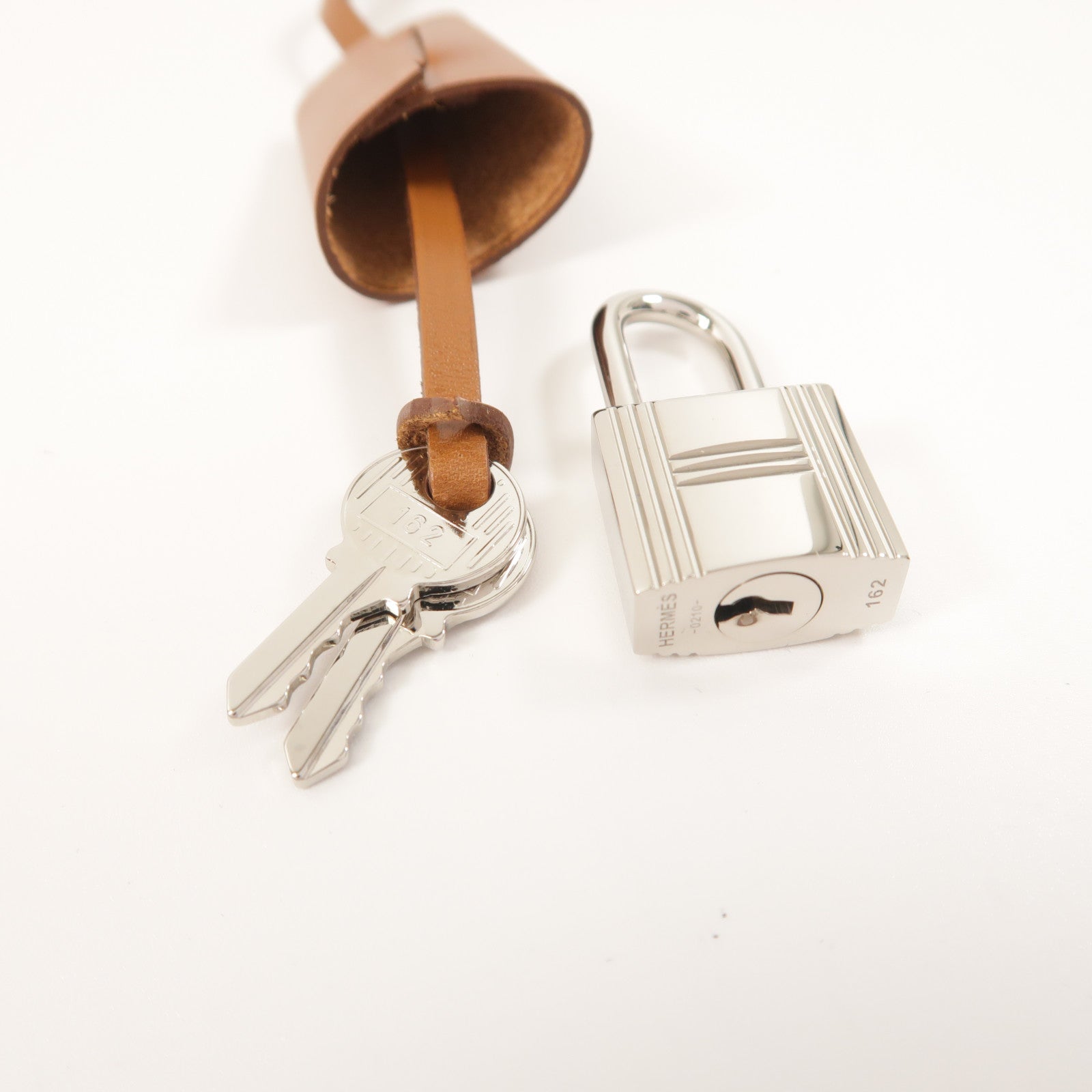 HERMES 帆布Herbag PM銀扣手挽肩背兩用袋Magnolia