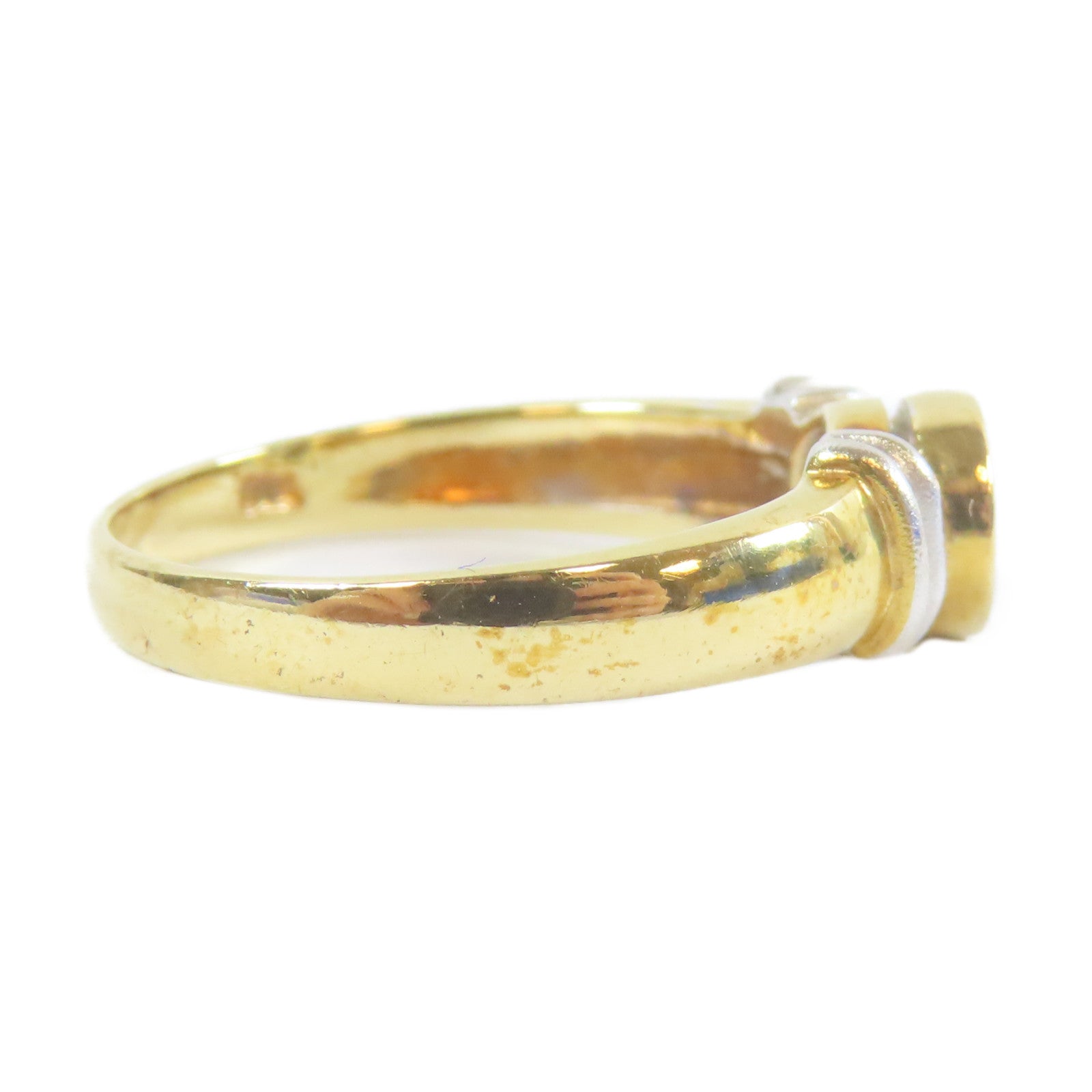 JEWELRY 【激減優惠】18K黃金Diamond Ring0.30ct鑽石戒指US#5.25