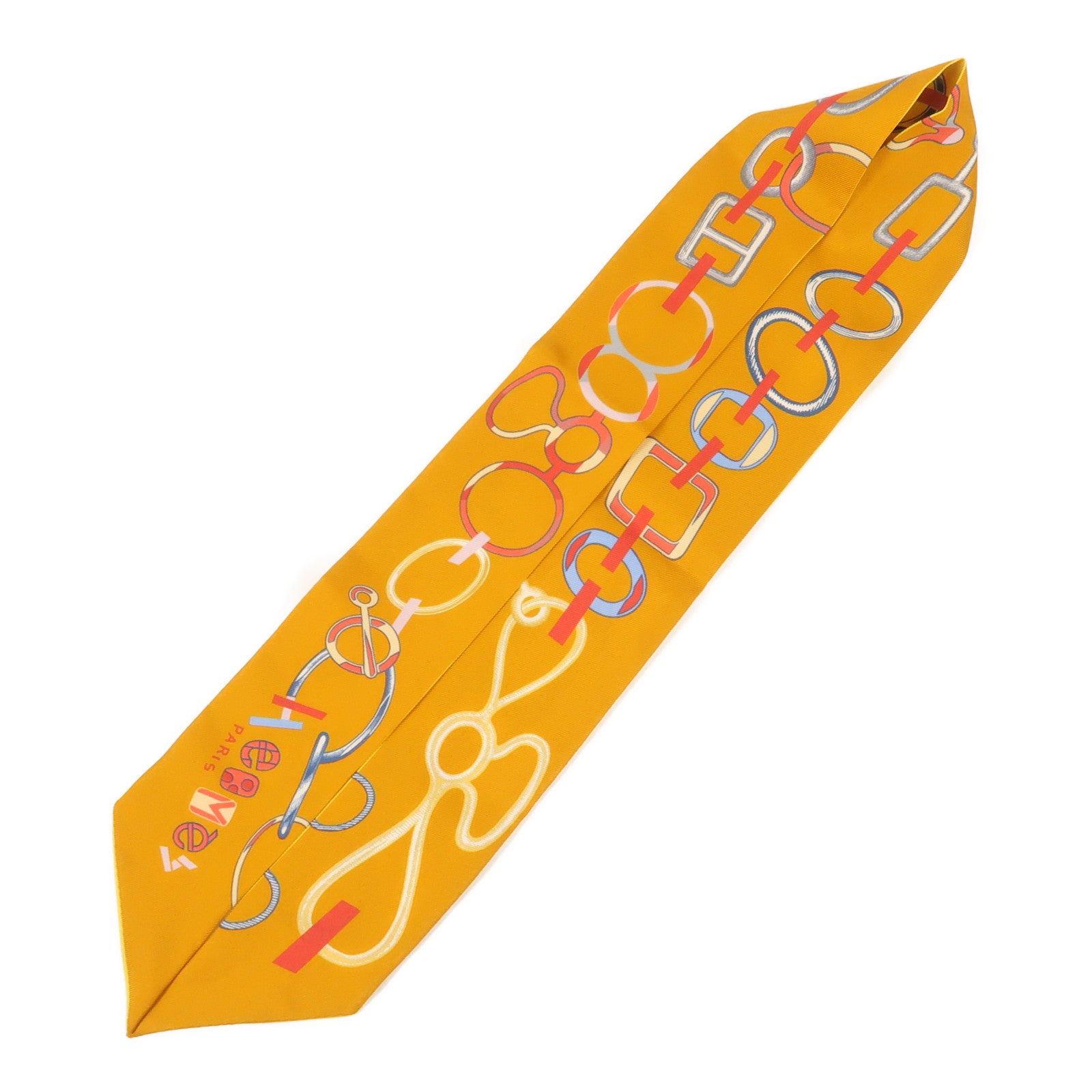 HERMES 【激減優惠】絲質Twilly絲巾