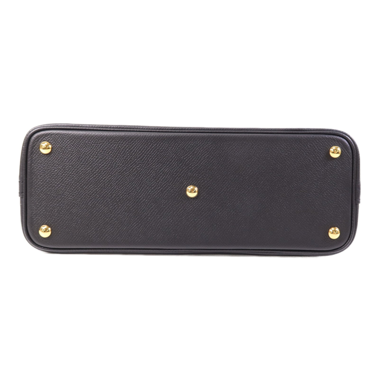 HERMES Epsom皮革Bolide 27金扣手挽肩背兩用袋Noir