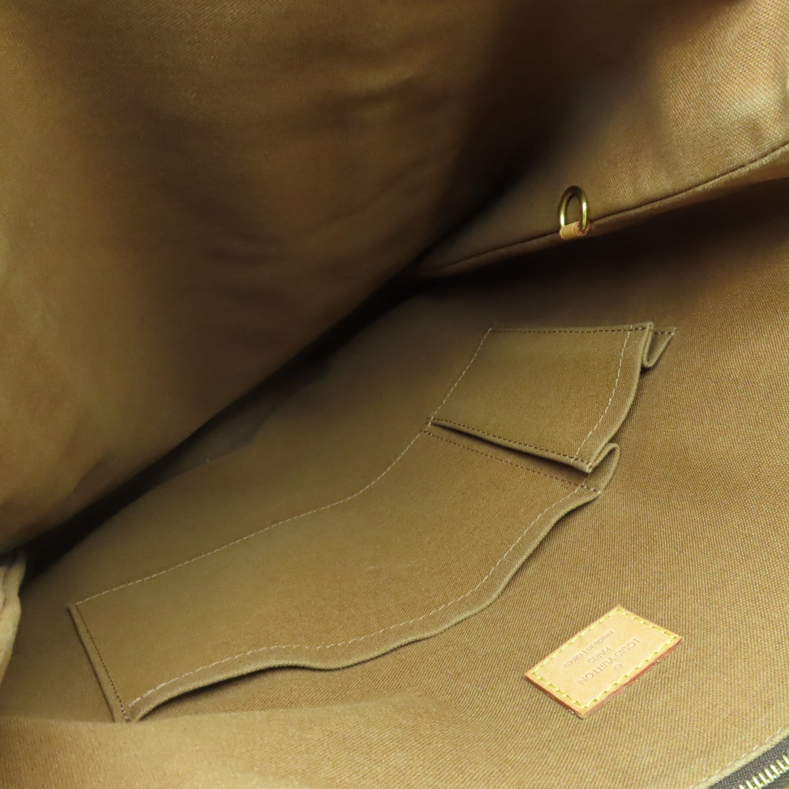 LOUIS VUITTON 【激減優惠】Monogram Cabas Beaubourg金扣肩背袋啡色