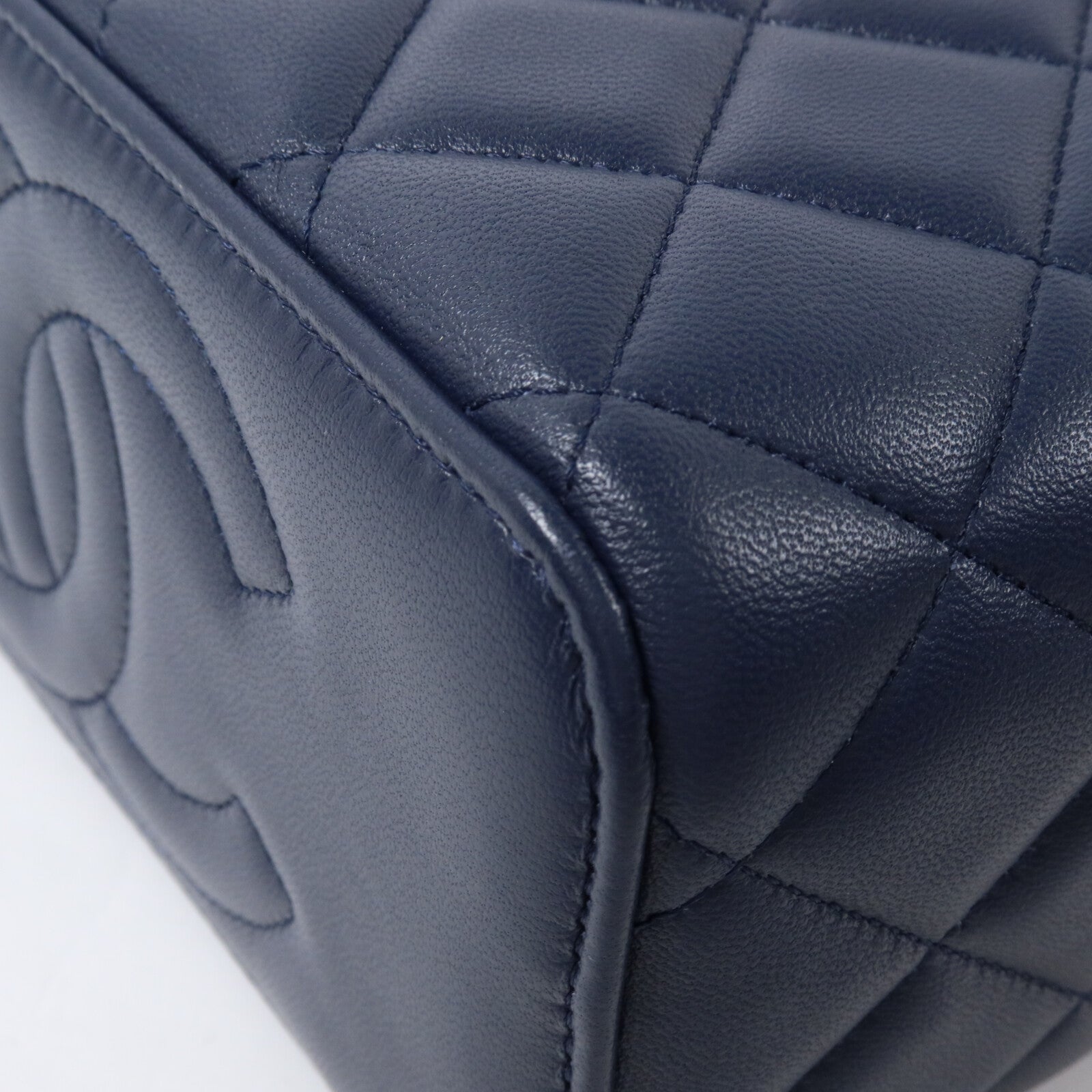 CHANEL 羊皮皮革Vanity Case手挽肩背兩用袋