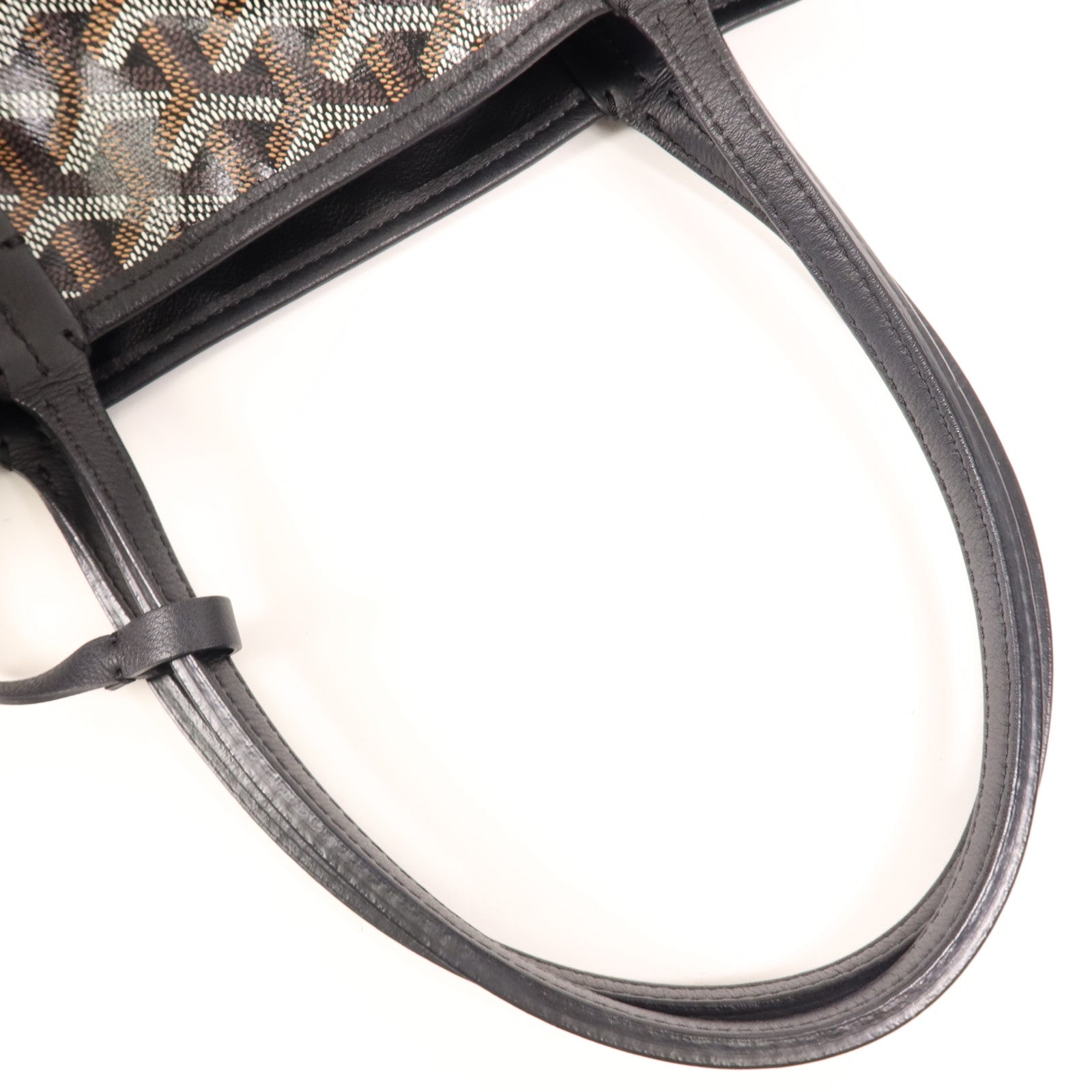 GOYARD 塗層帆布Anjou Mini Bag銀扣手挽袋