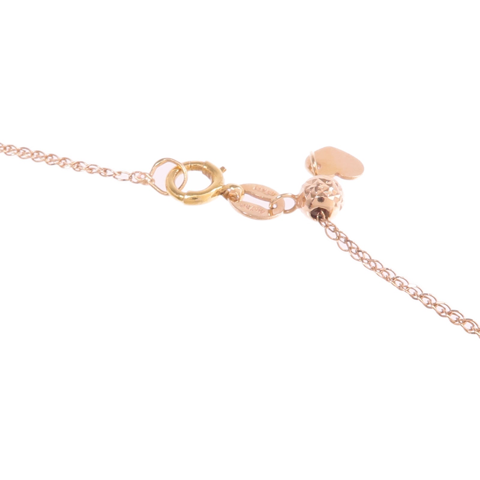 JEWELRY 18K玫瑰金Diamond Necklace鑽石項鍊