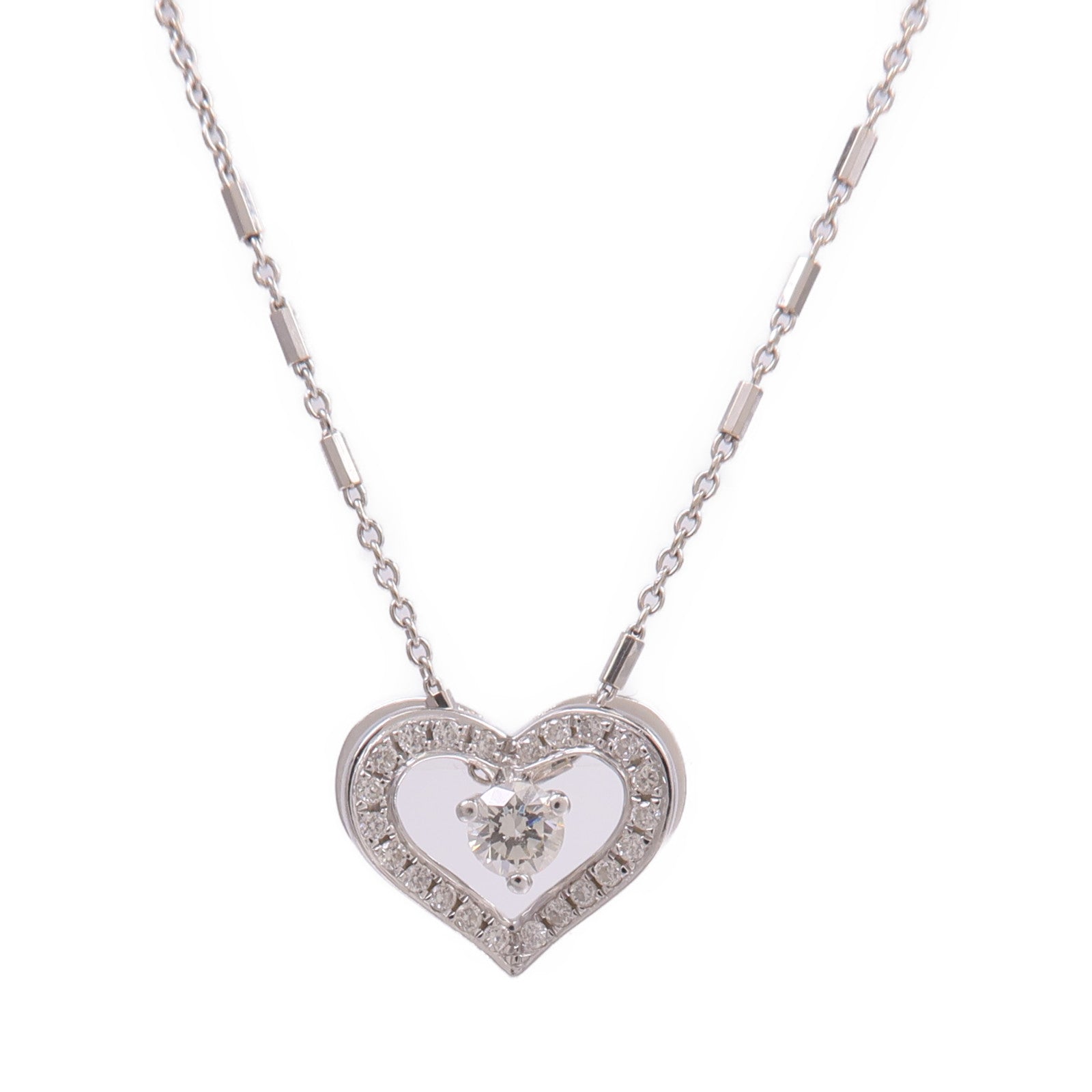JEWELRY 【激減優惠】18K白金Diamond Necklace鑽石項鍊