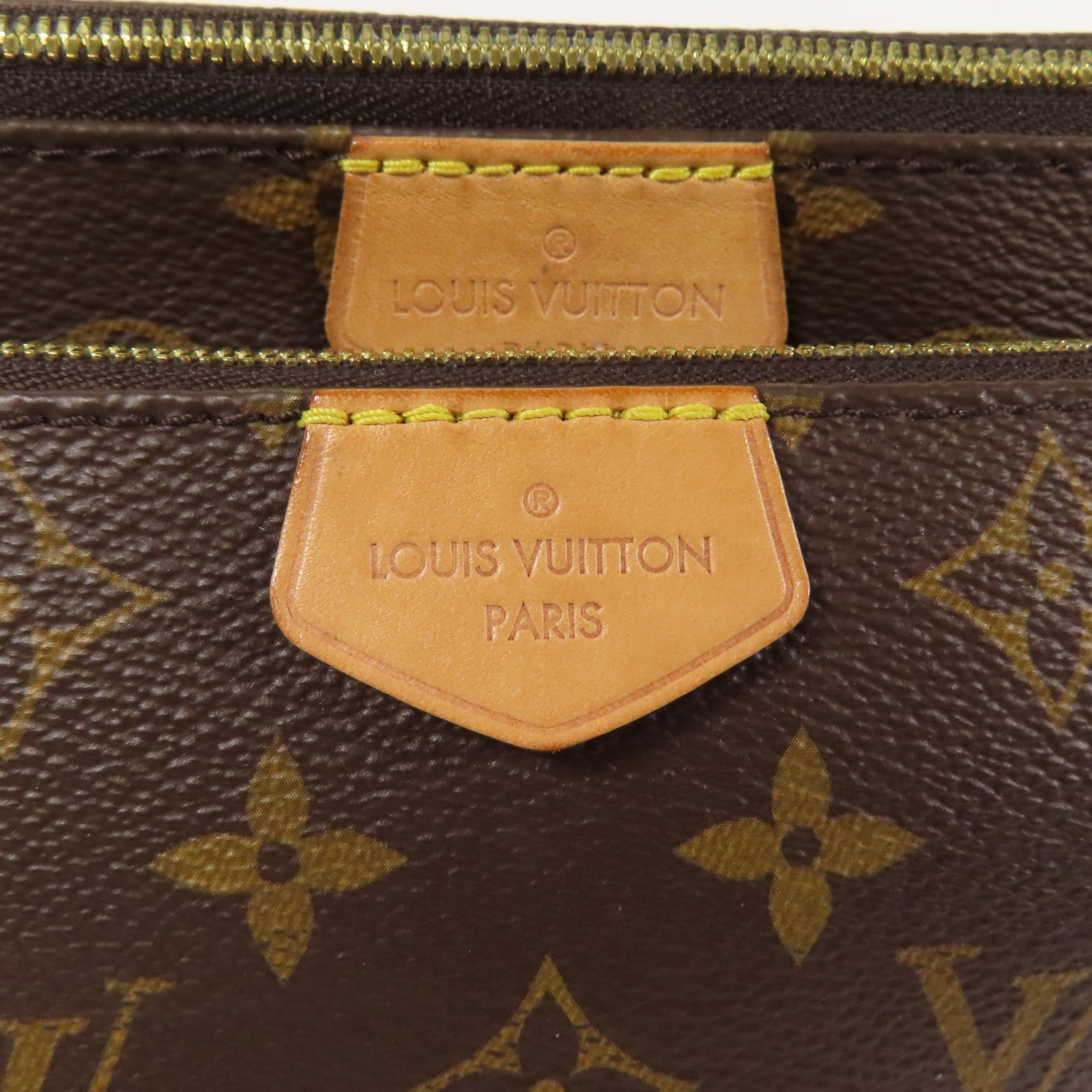 LOUIS VUITTON Monogram Multi Pochette Accessoires Bag金扣手挽肩背兩用袋