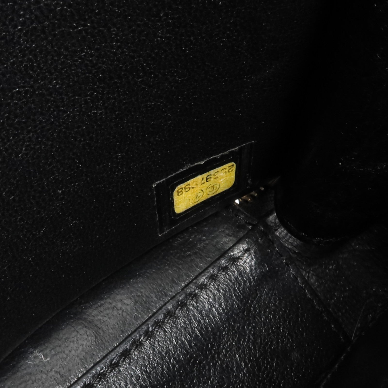 CHANEL 牛皮皮革Vanity Case金扣手挽肩背兩用袋