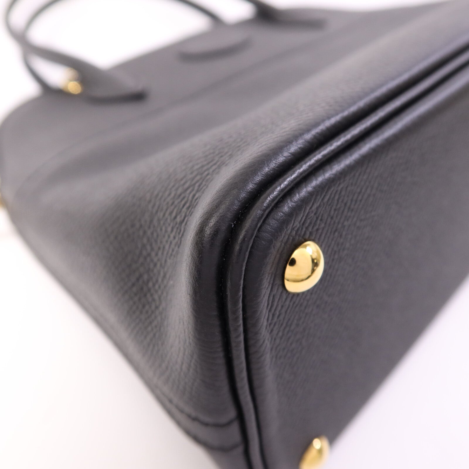 HERMES Epsom皮革Bolide 27金扣手挽肩背兩用袋Noir