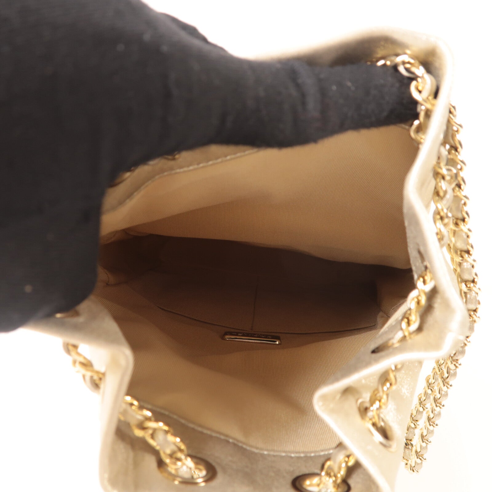 CHANEL 羊皮皮革Backpack背包