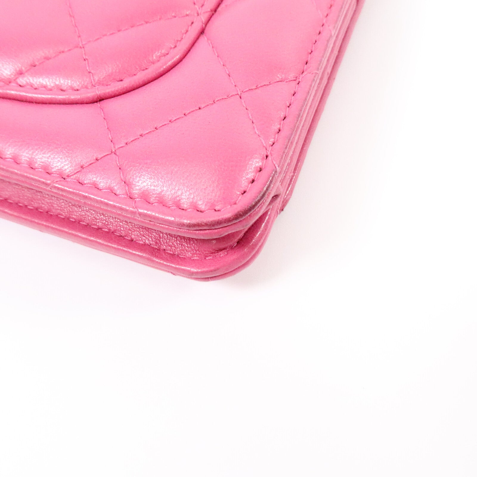 CHANEL 羊皮皮革WOC Wallet On Chain鏈帶肩背袋