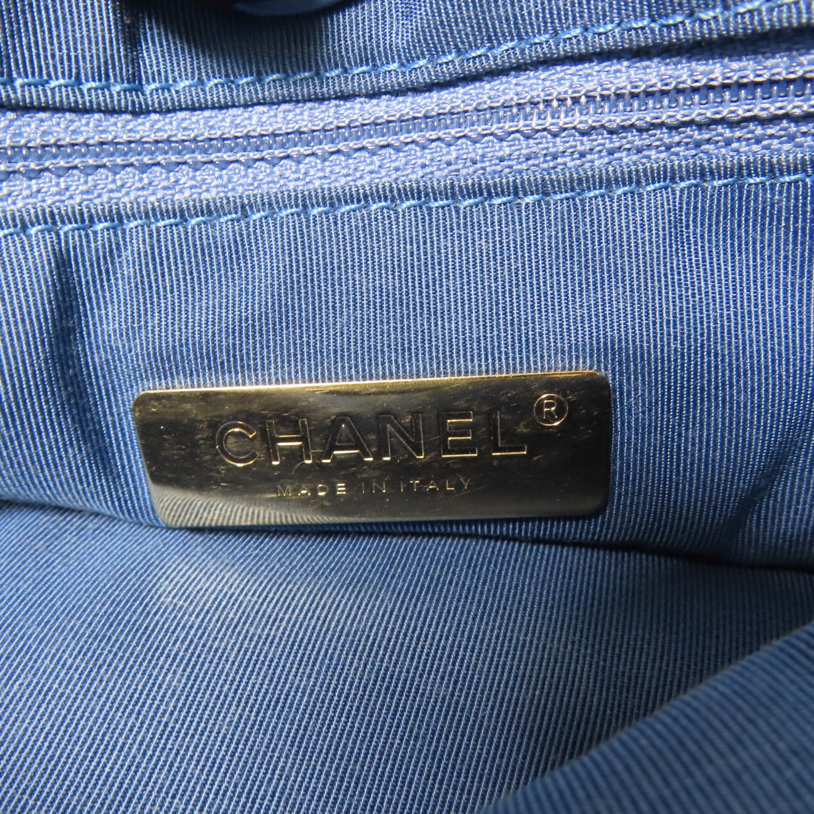 CHANEL 牛皮皮革2way Shoulder Bag金扣手挽肩背兩用袋