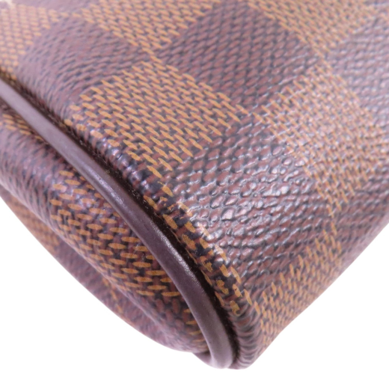 LOUIS VUITTON Damier Eva金扣手挽肩背兩用袋