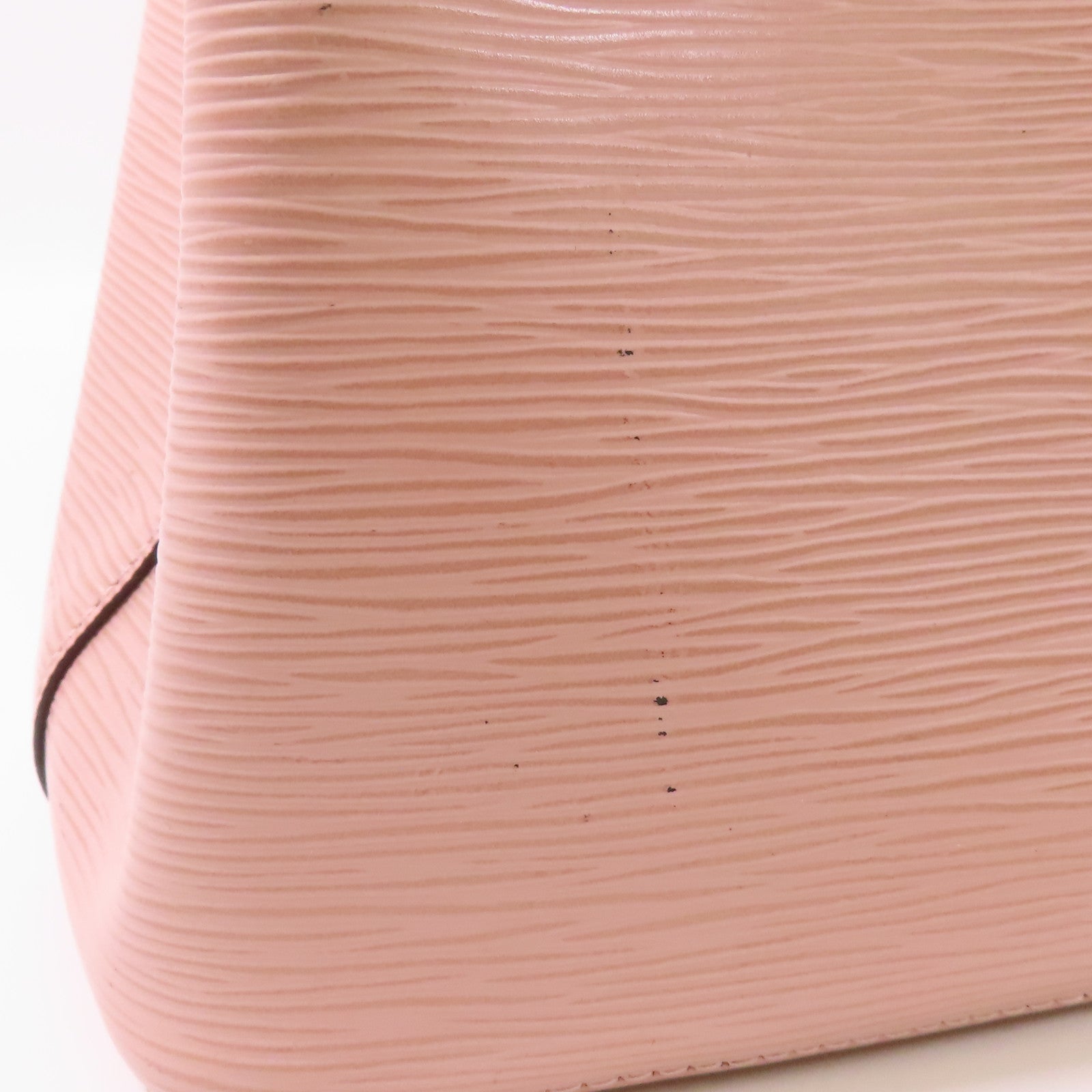 LOUIS VUITTON Epi Neo Noe BB銀扣手挽肩背兩用袋/Rose Ballerine