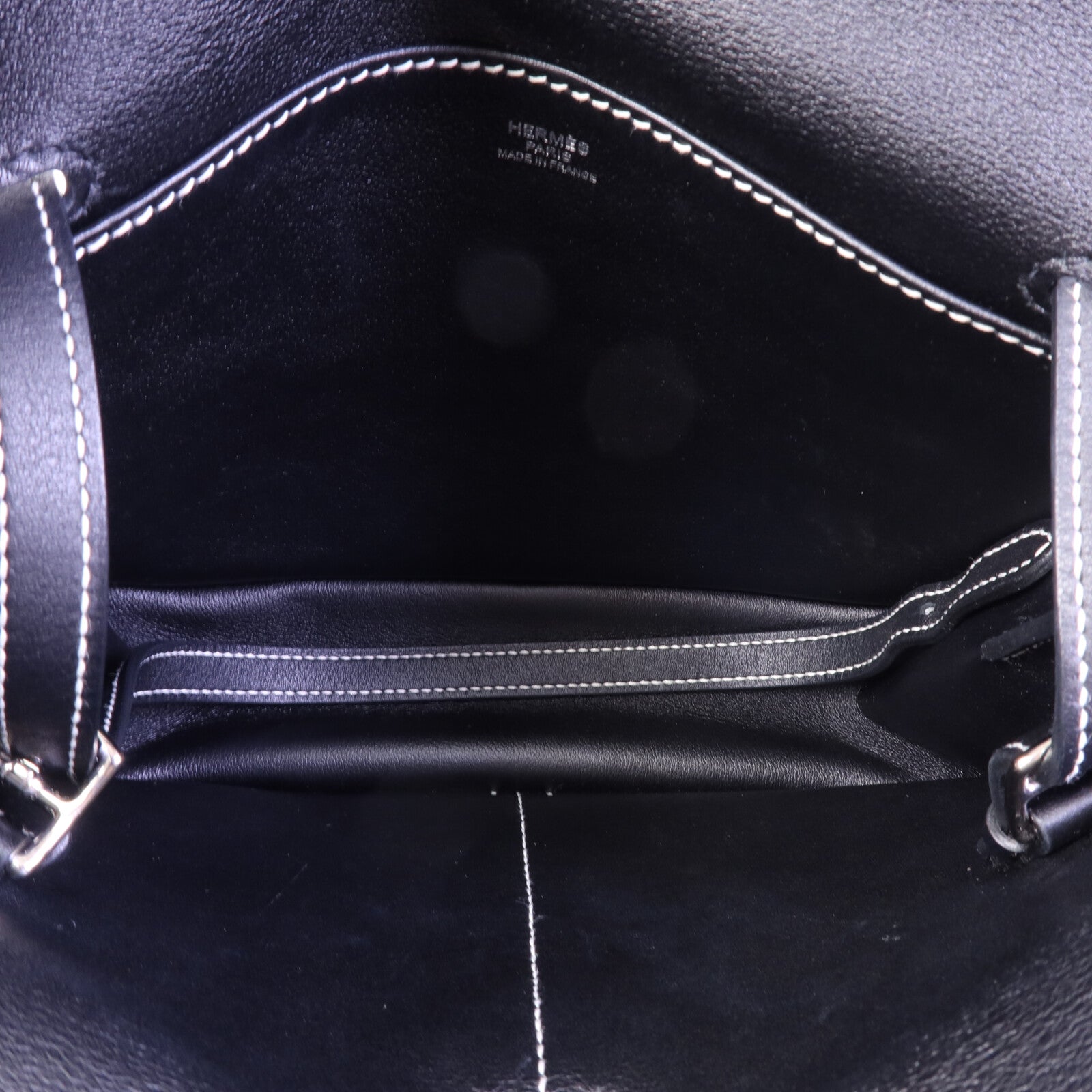 HERMES Mini Halzan手挽肩背兩用袋Noir