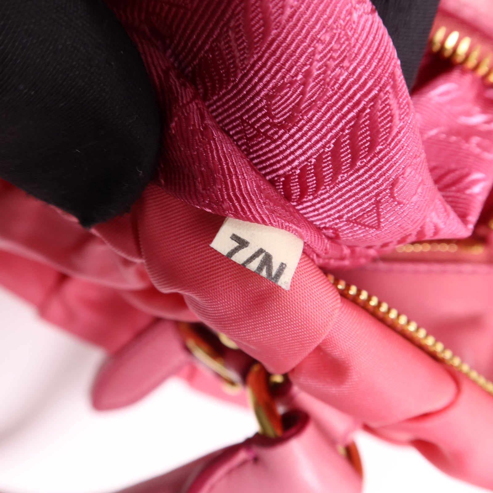 PRADA 尼龍2 Way Shoulder Bag金扣手挽肩背兩用袋