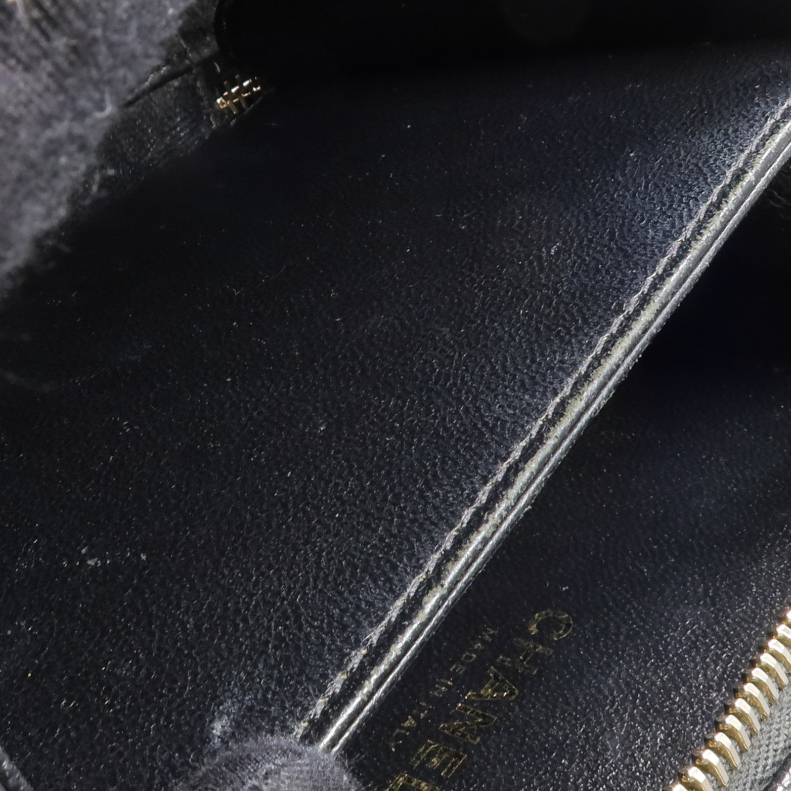 CHANEL 牛皮皮革Vanity Case金扣手挽肩背兩用袋