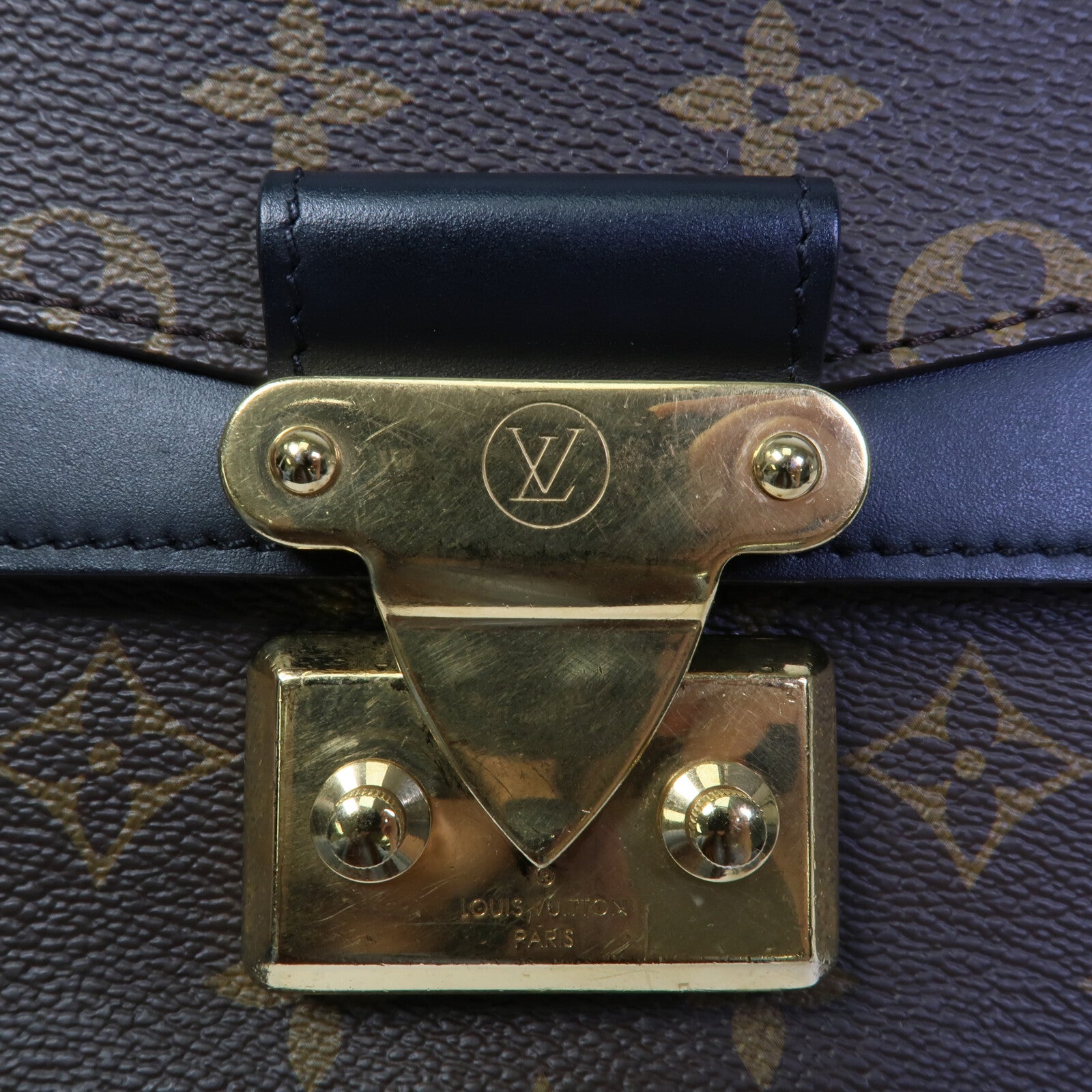 LOUIS VUITTON Monogram Marceau鏈帶肩背袋