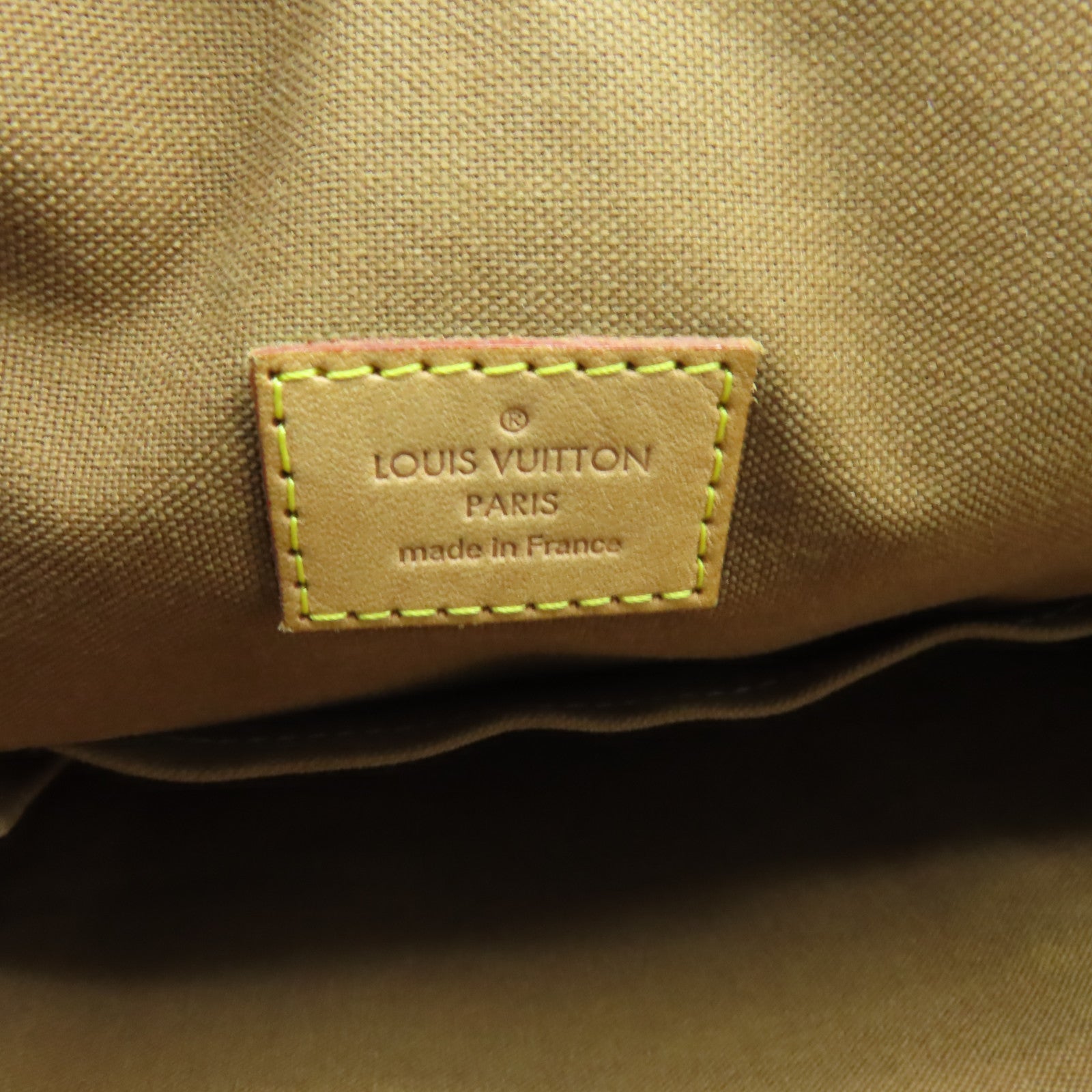 LOUIS VUITTON 【激減優惠】Monogram Cabas Beaubourg金扣肩背袋啡色