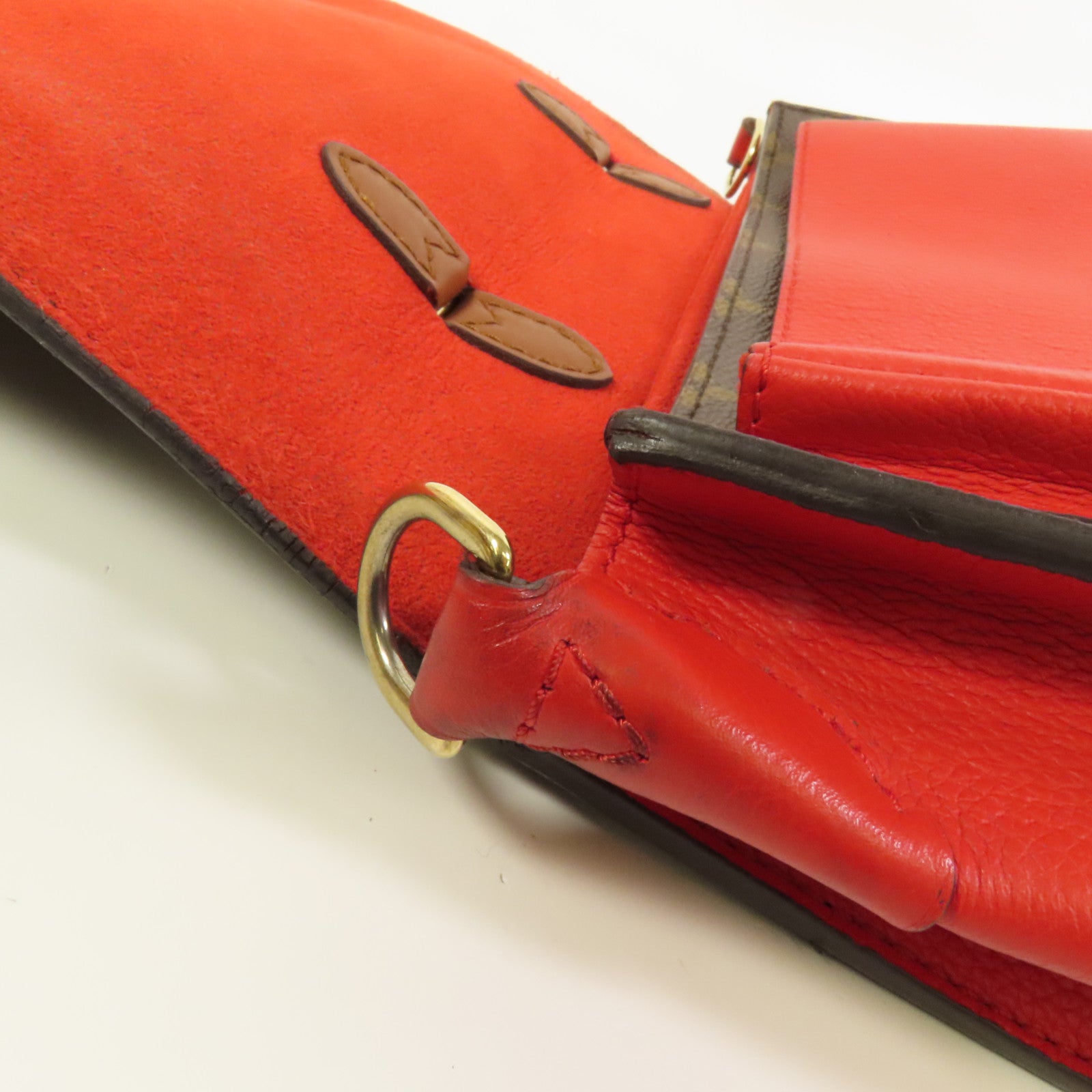 LOUIS VUITTON Monogram Vanguard金扣手挽肩背兩用袋