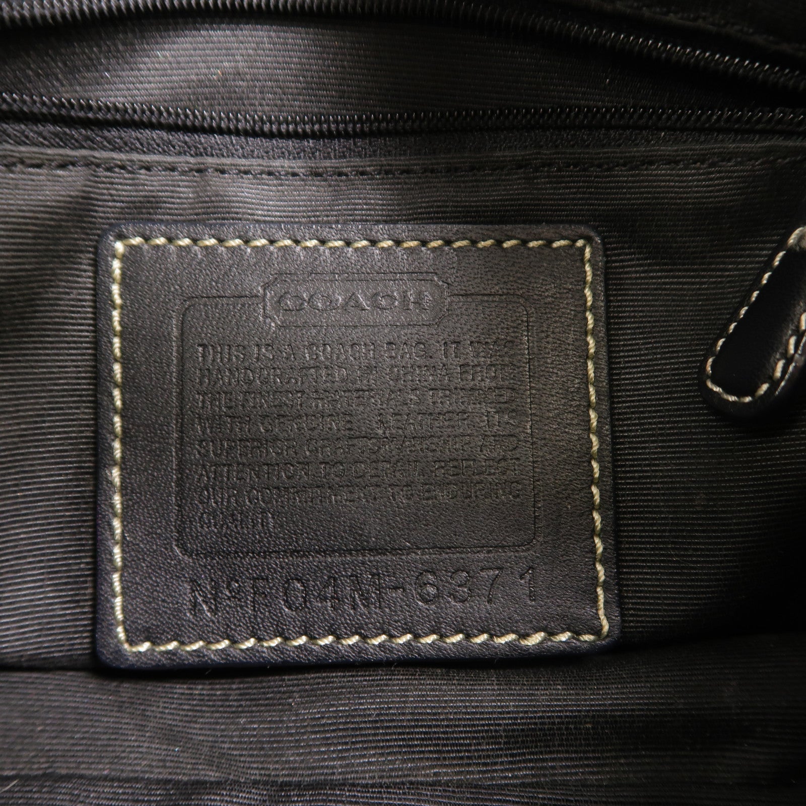 COACH 帆布Shoulder Bag肩背袋