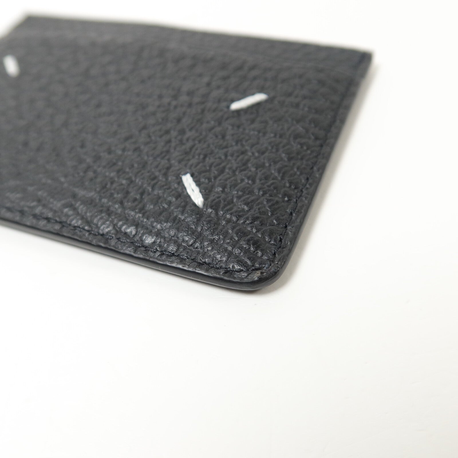 SELECTION 牛皮皮革Four Stitches Business卡片套
