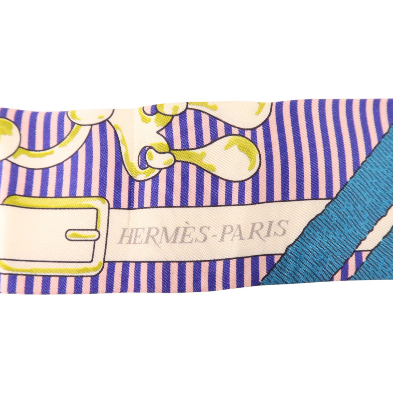 HERMES 絲質Twilly絲巾