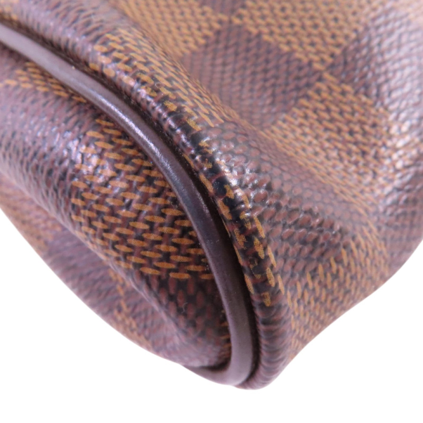 LOUIS VUITTON Damier Eva金扣手挽肩背兩用袋