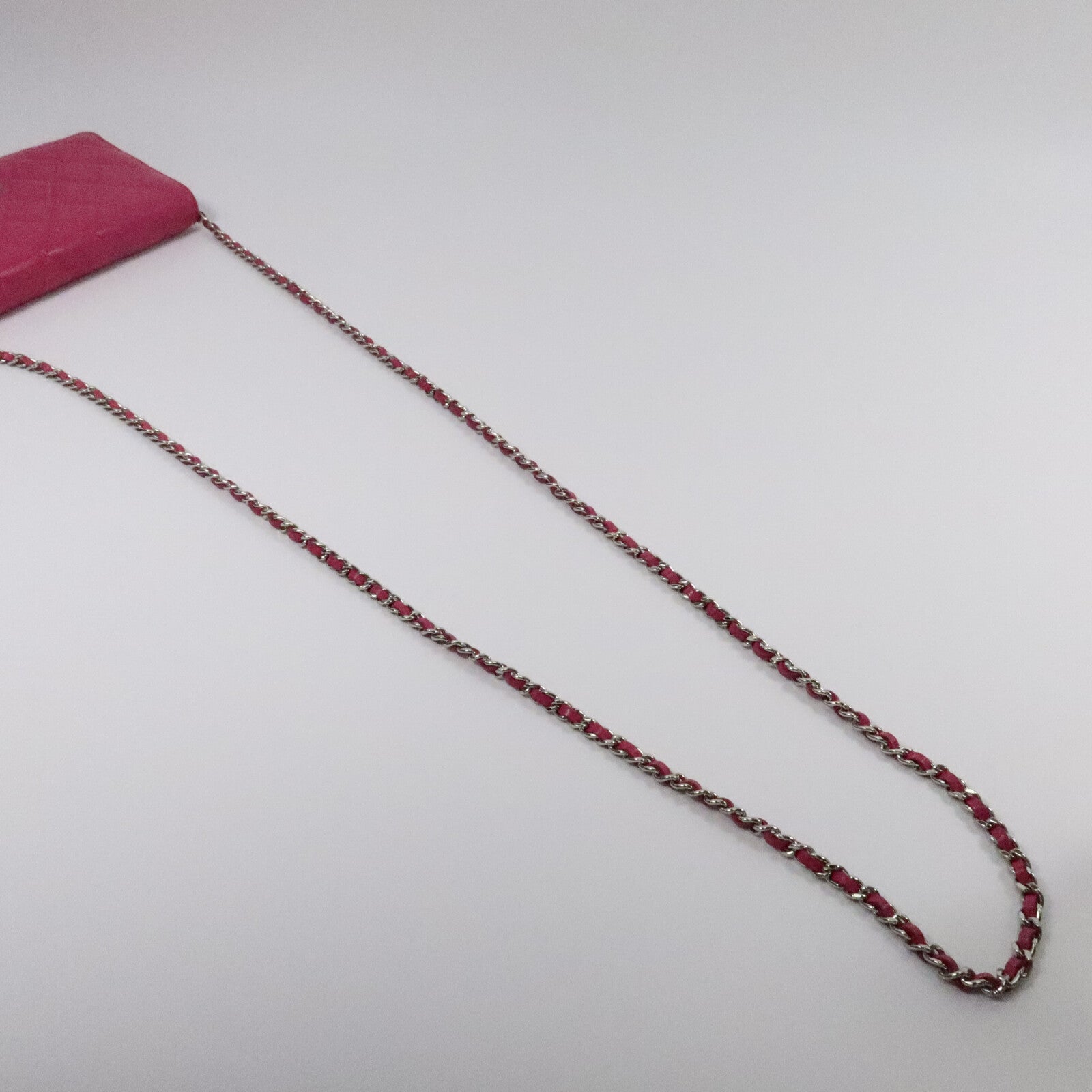 CHANEL 羊皮皮革WOC Wallet On Chain鏈帶肩背袋