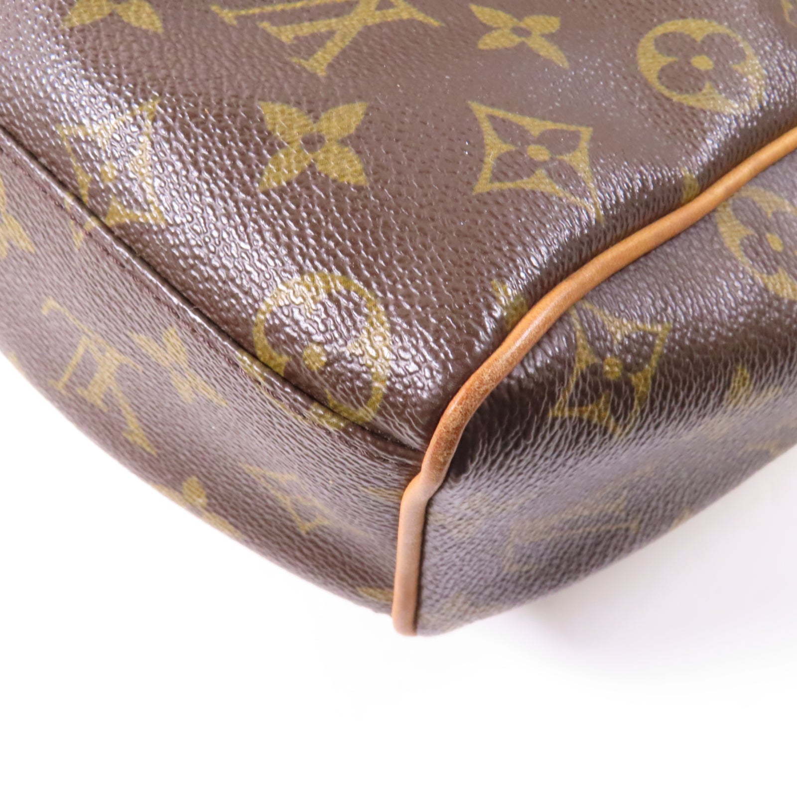 LOUIS VUITTON 【激減優惠】Monogram Shoulder Bag金扣肩背袋啡色