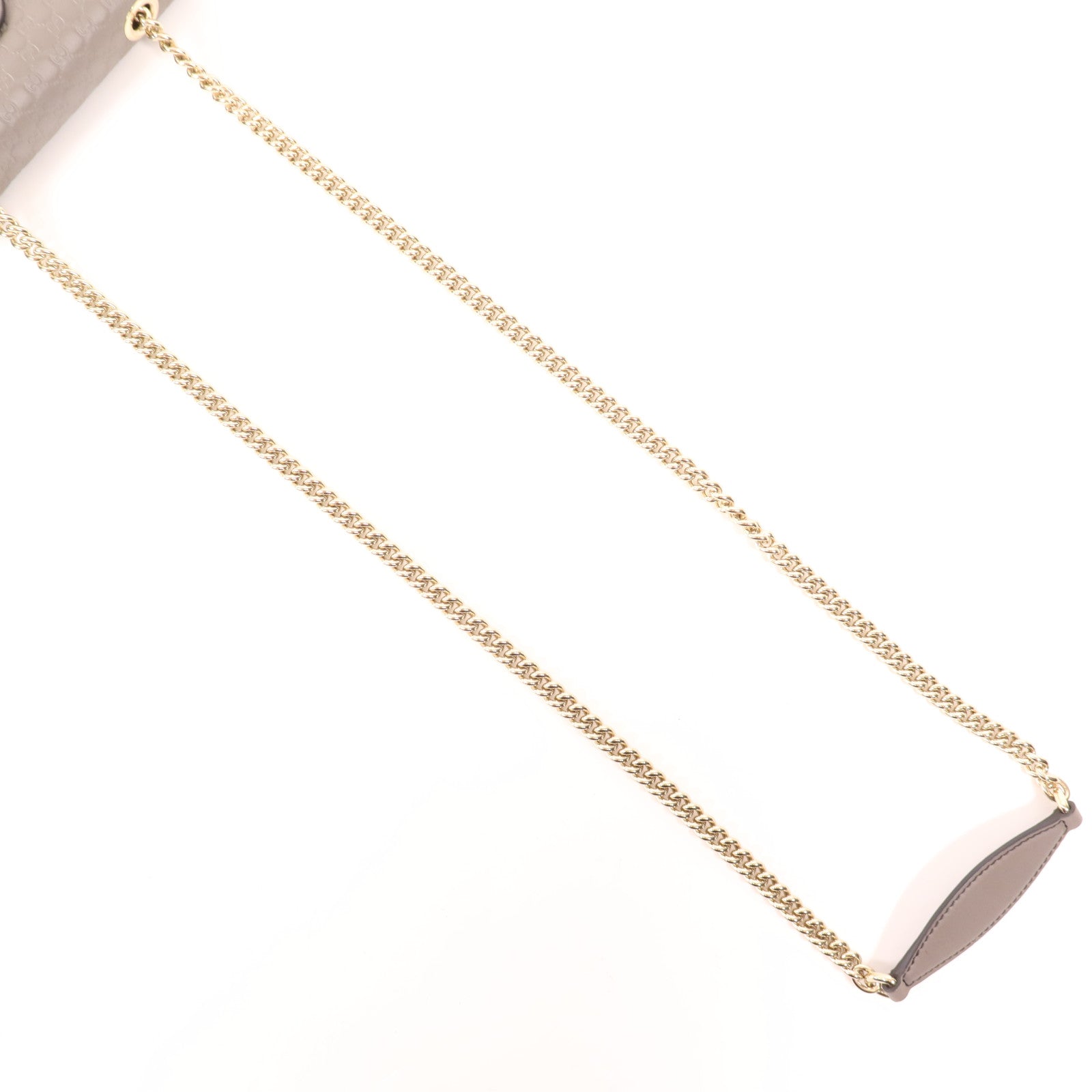 GUCCI 牛皮皮革Guccissima Mini Emily金扣鏈帶肩背