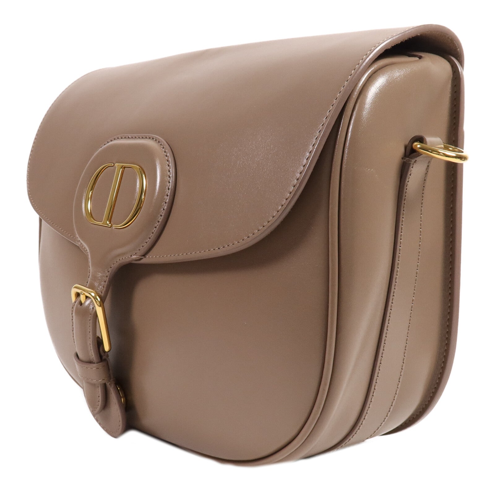 Dior 牛皮皮革Bobby Large金扣肩背袋