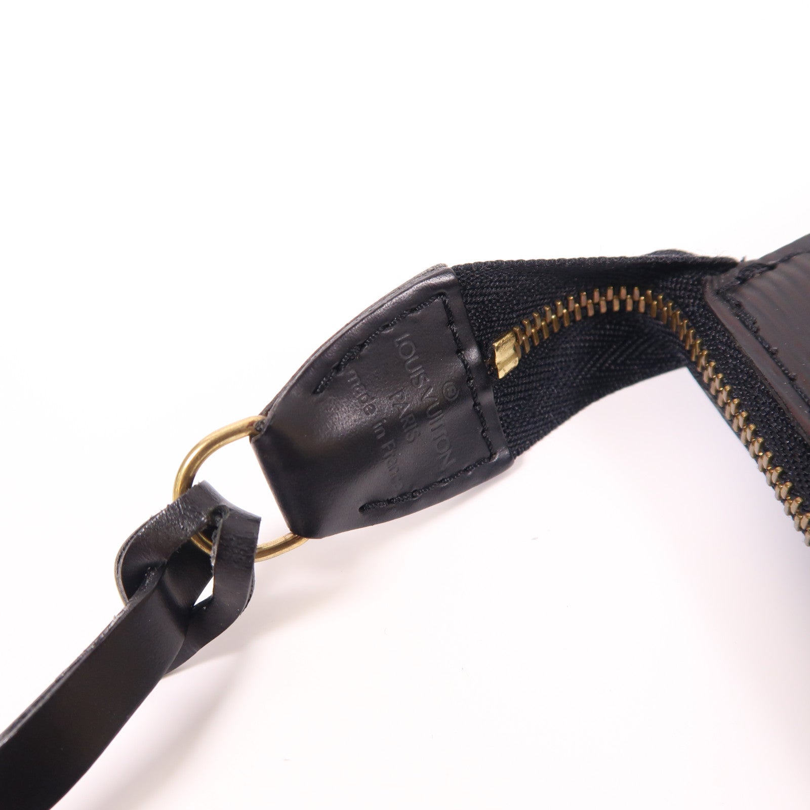 LOUIS VUITTON Epi Pochette Accessories Pouch金扣手挽袋