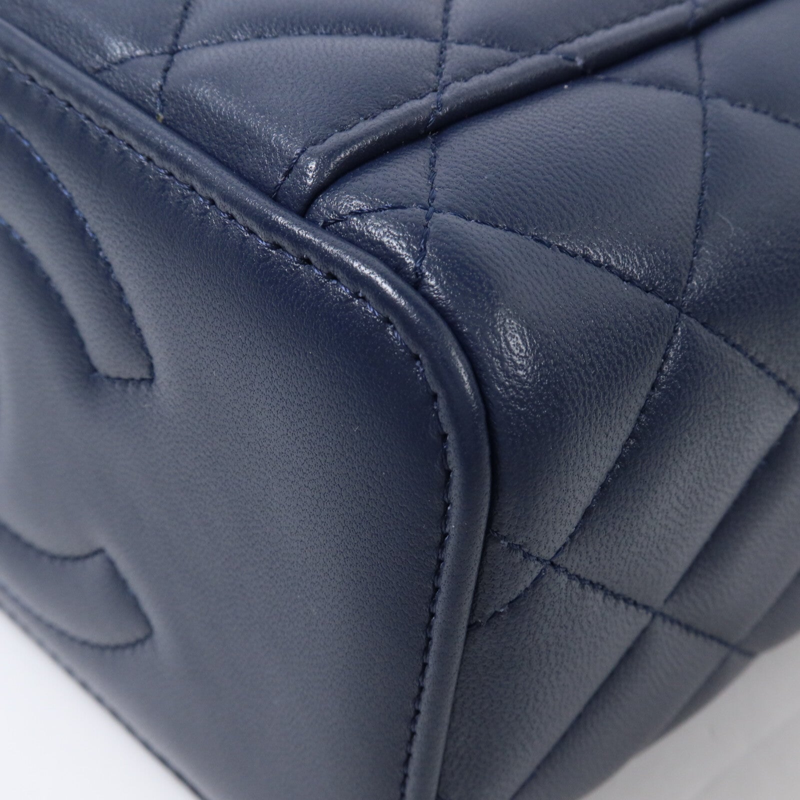 CHANEL 羊皮皮革Vanity Case手挽肩背兩用袋