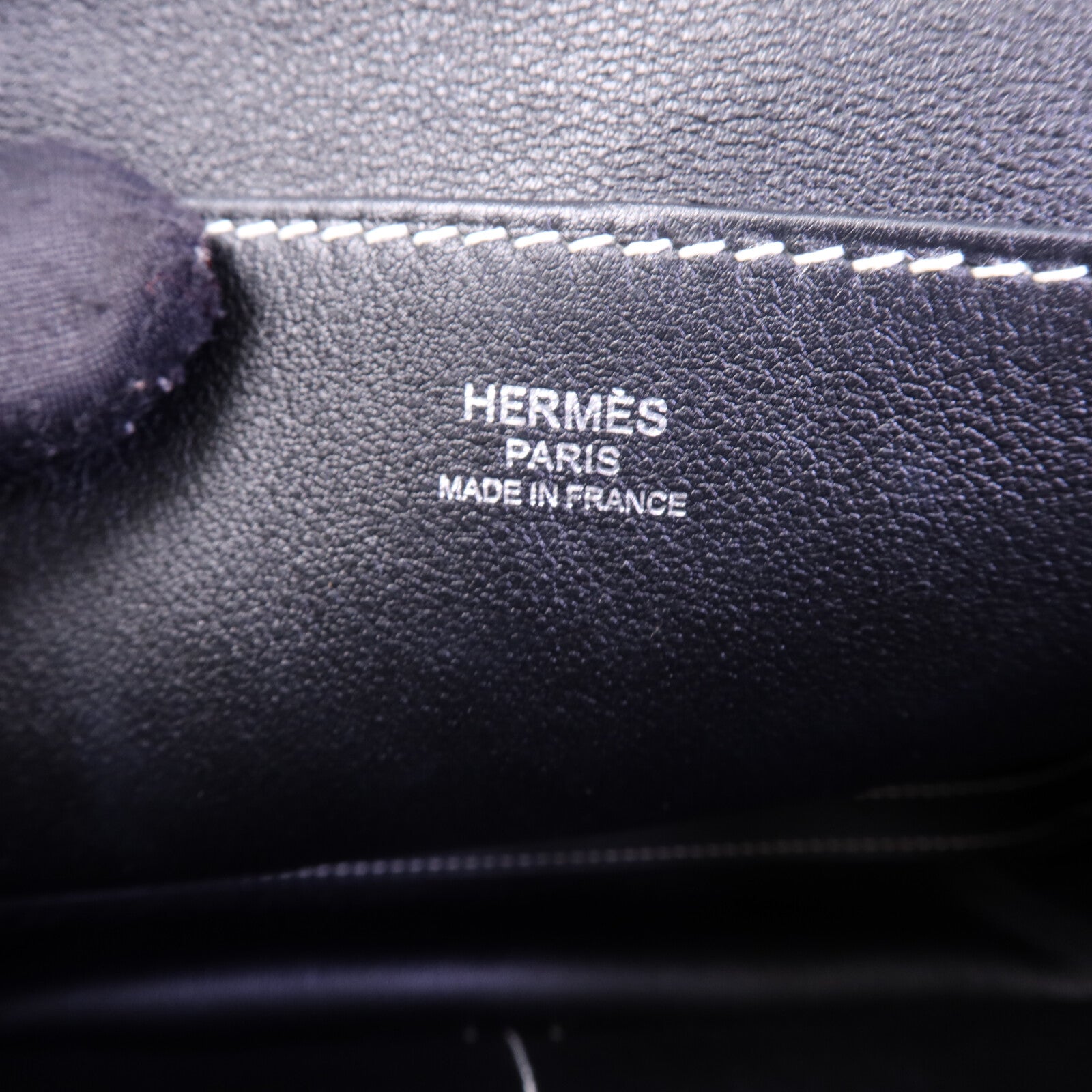 HERMES Mini Halzan手挽肩背兩用袋Noir