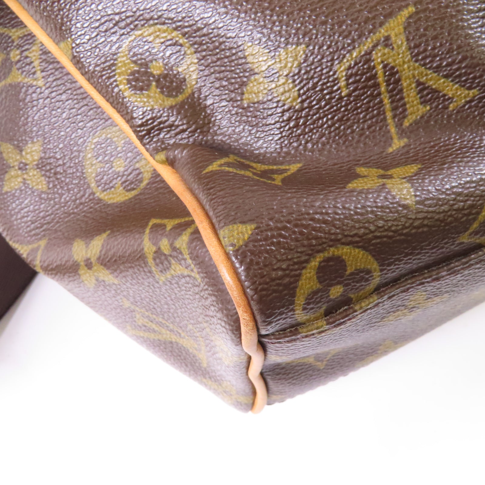 LOUIS VUITTON 【激減優惠】Monogram Shoulder Bag金扣肩背袋啡色